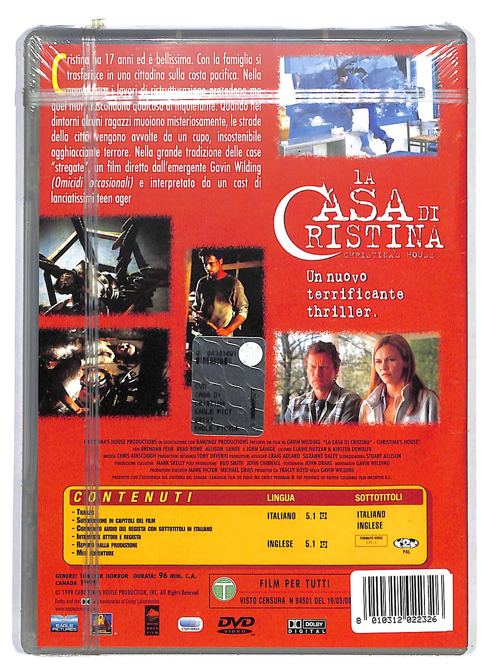 EBOND La casa di Cristina NOLEGGIO DVD DB810605