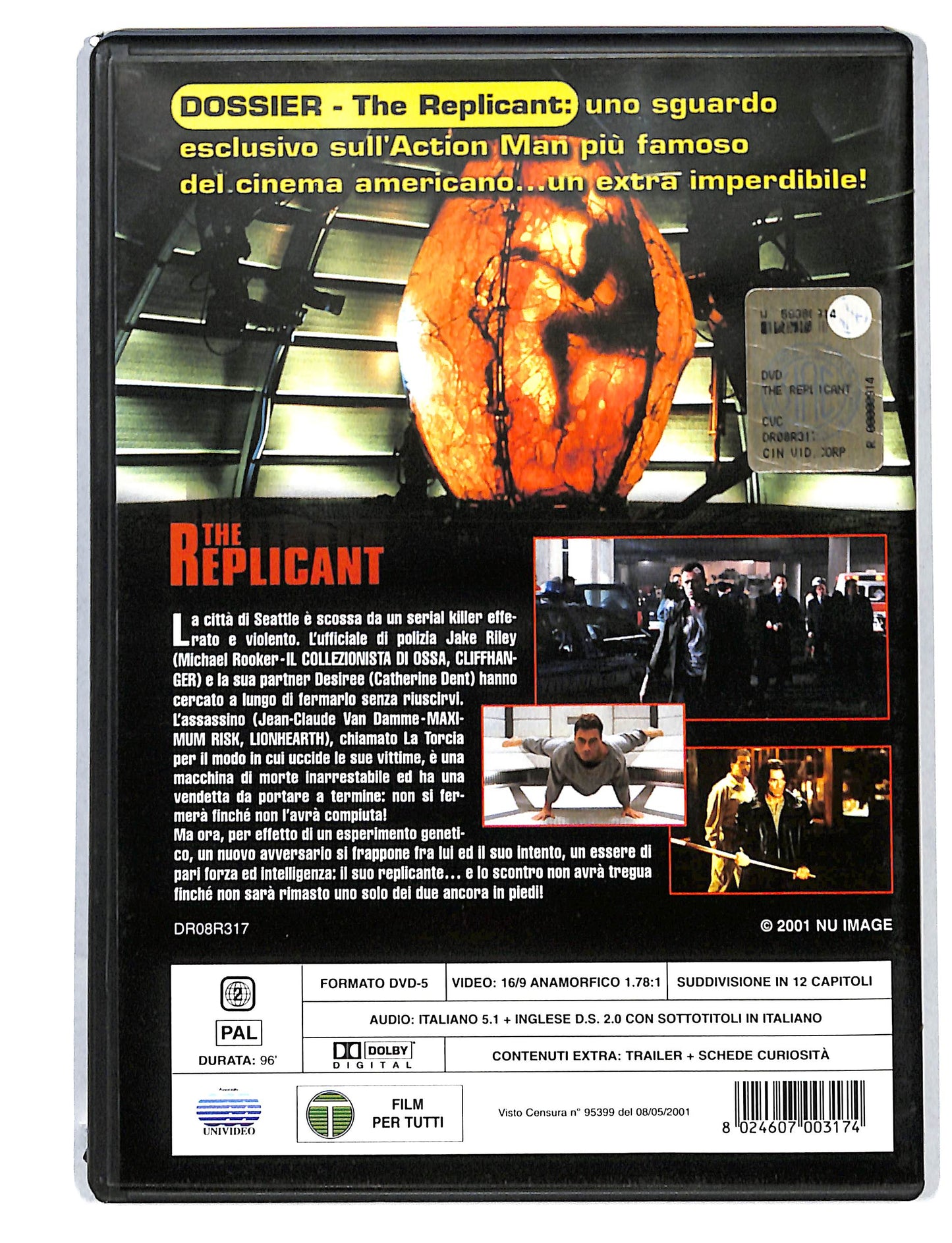 EBOND The Replicant NOLEGGIO DVD DB810606