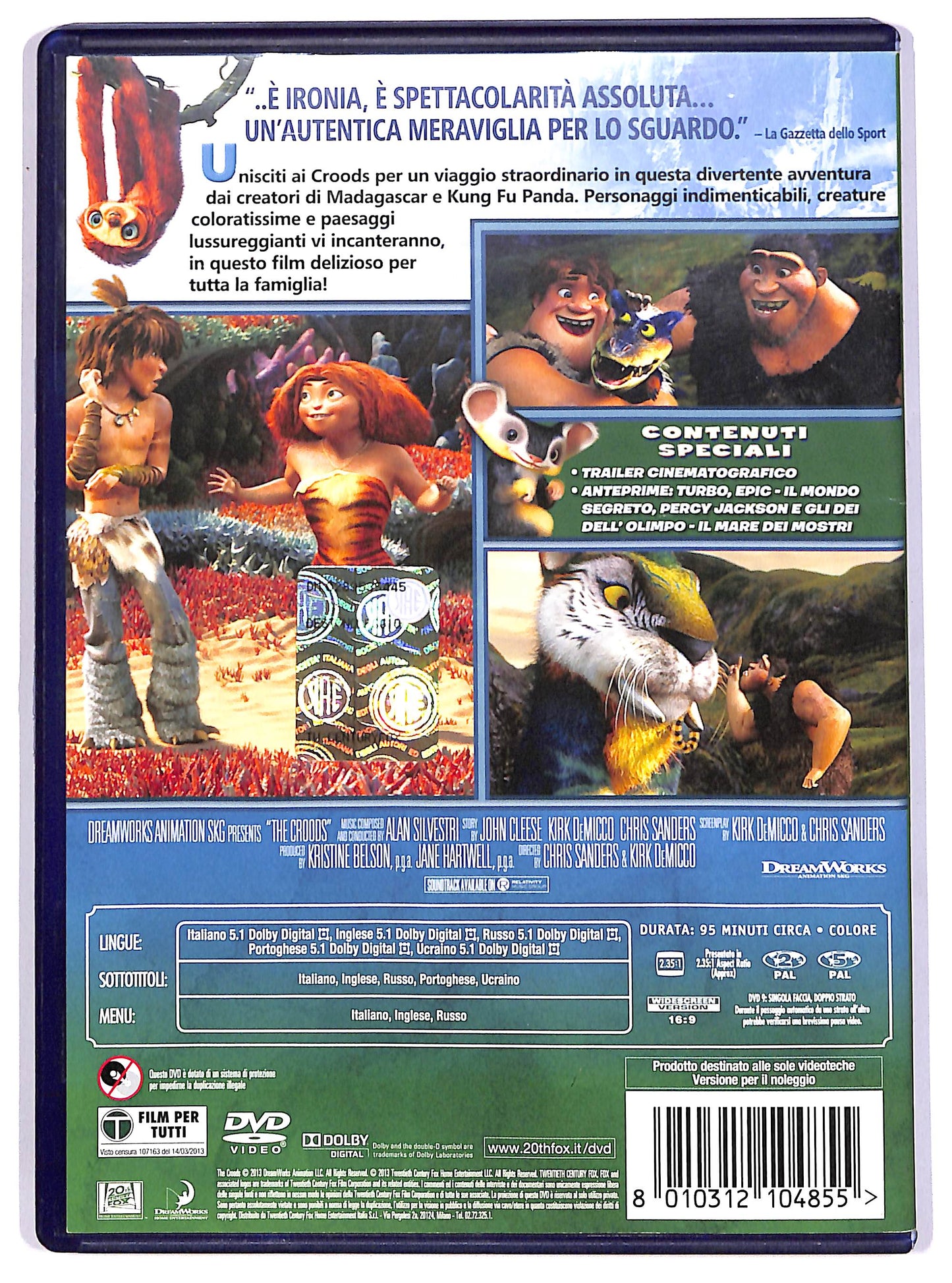 EBOND I Croods Noleggio DVD DB810638