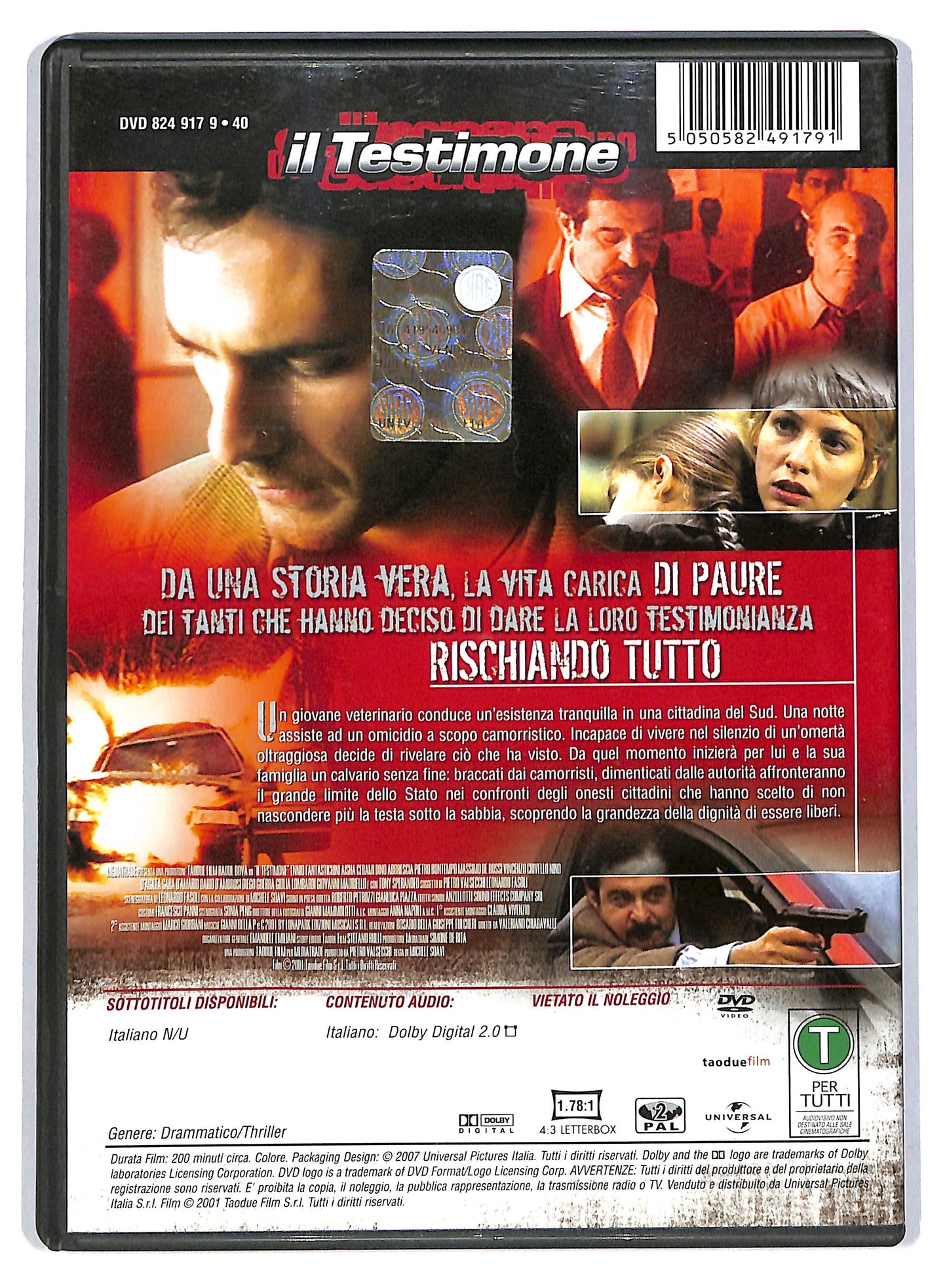 EBOND Il testimone NOLEGGIO DVD DB810655