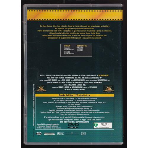 EBOND 007 La Morte Puo Attendere Editoriale DVD DB810812