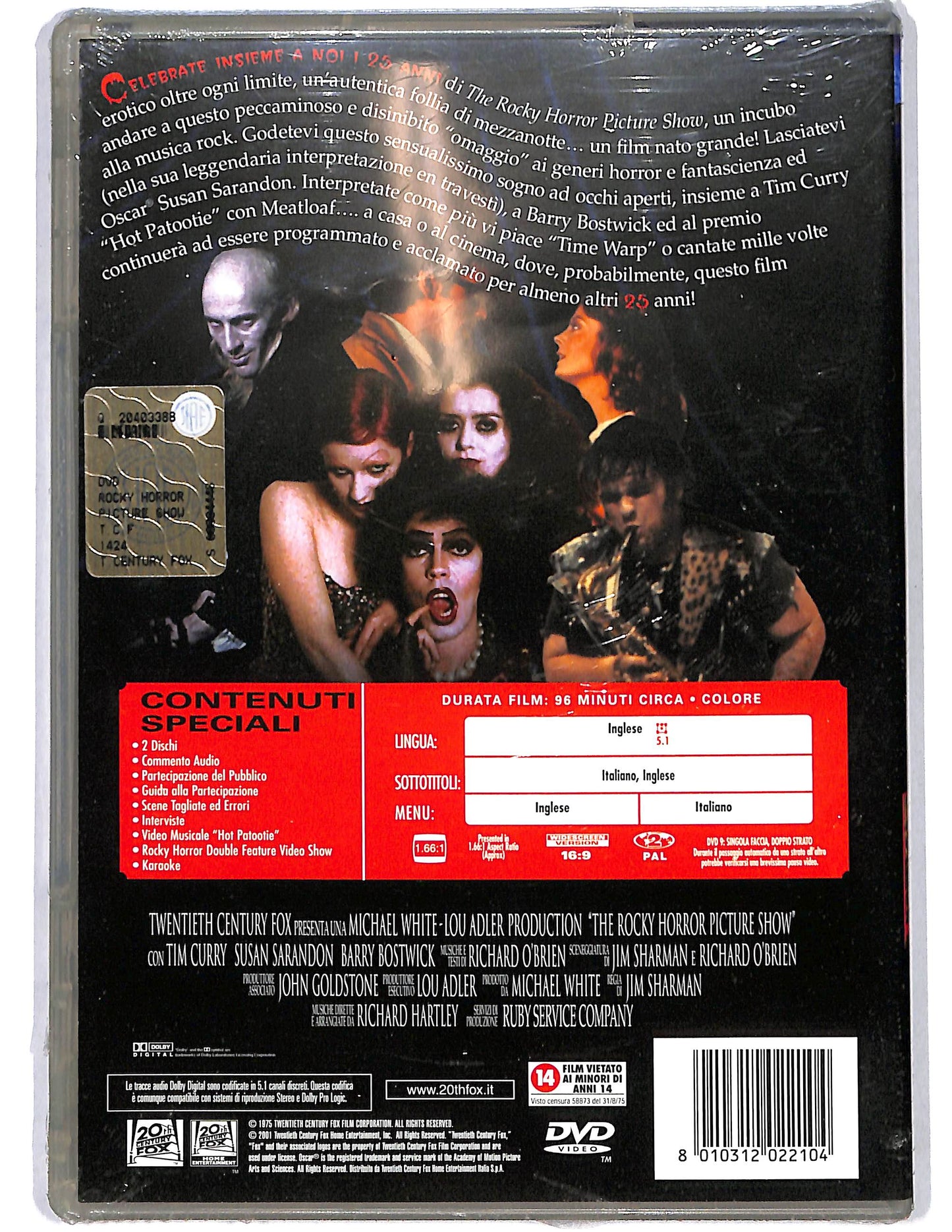 EBOND The Rocky horror picture show Edizione speciale 2 dischi DVD DB810845