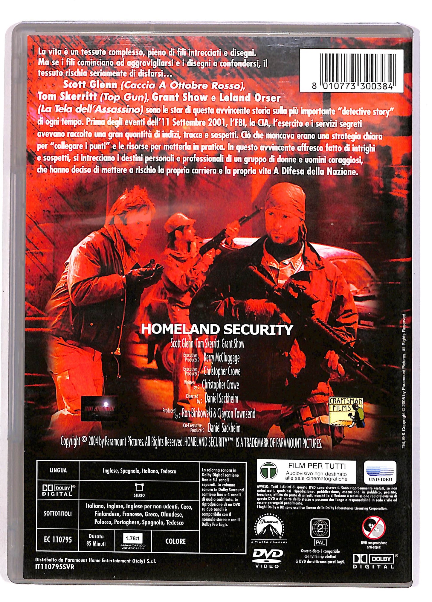 EBOND homeland security NOLEGGIO DVD DB811154