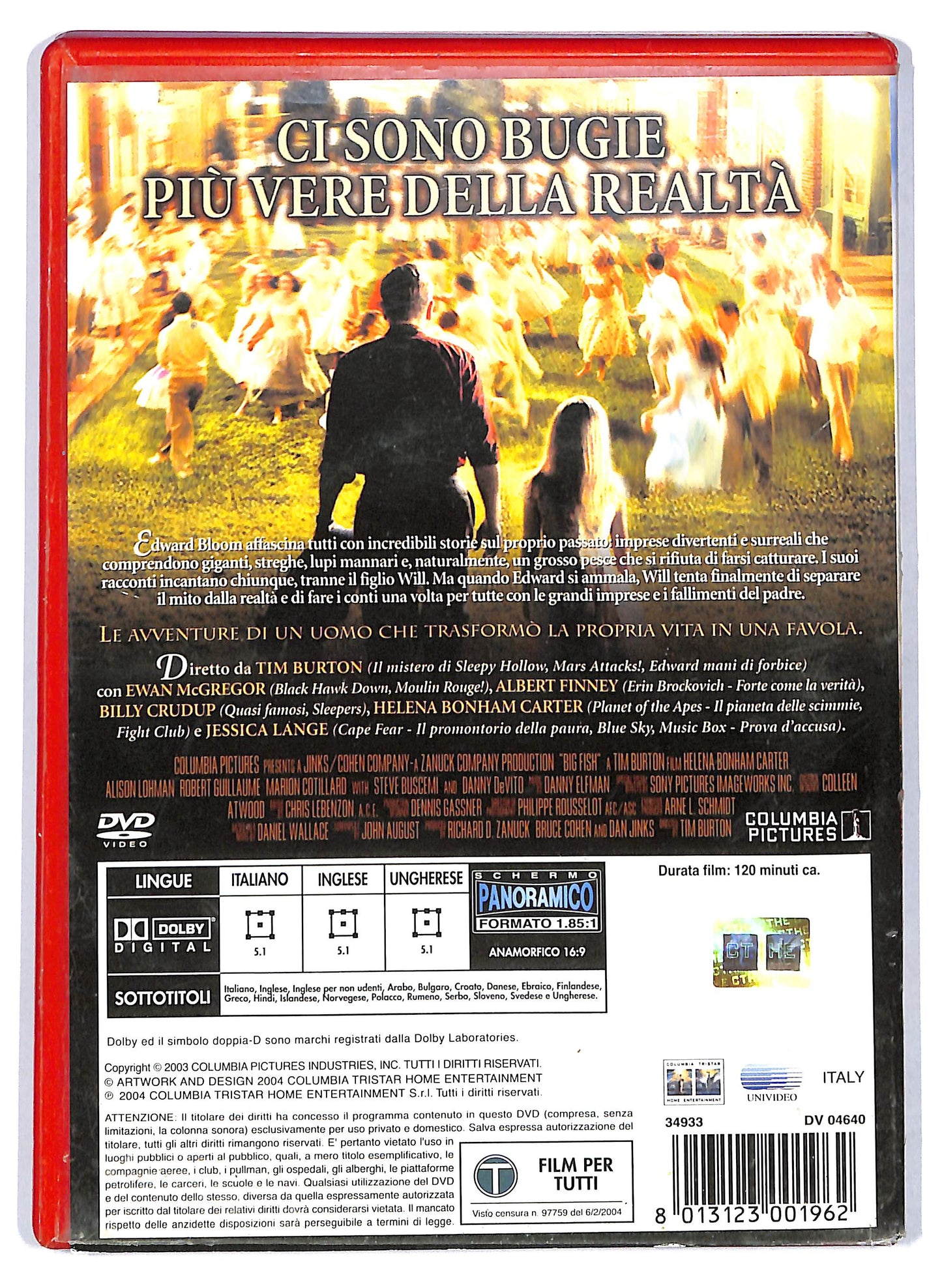 EBOND Big Fish - Le storie di una vita incredibile NOLEGGIO DVD DB811162