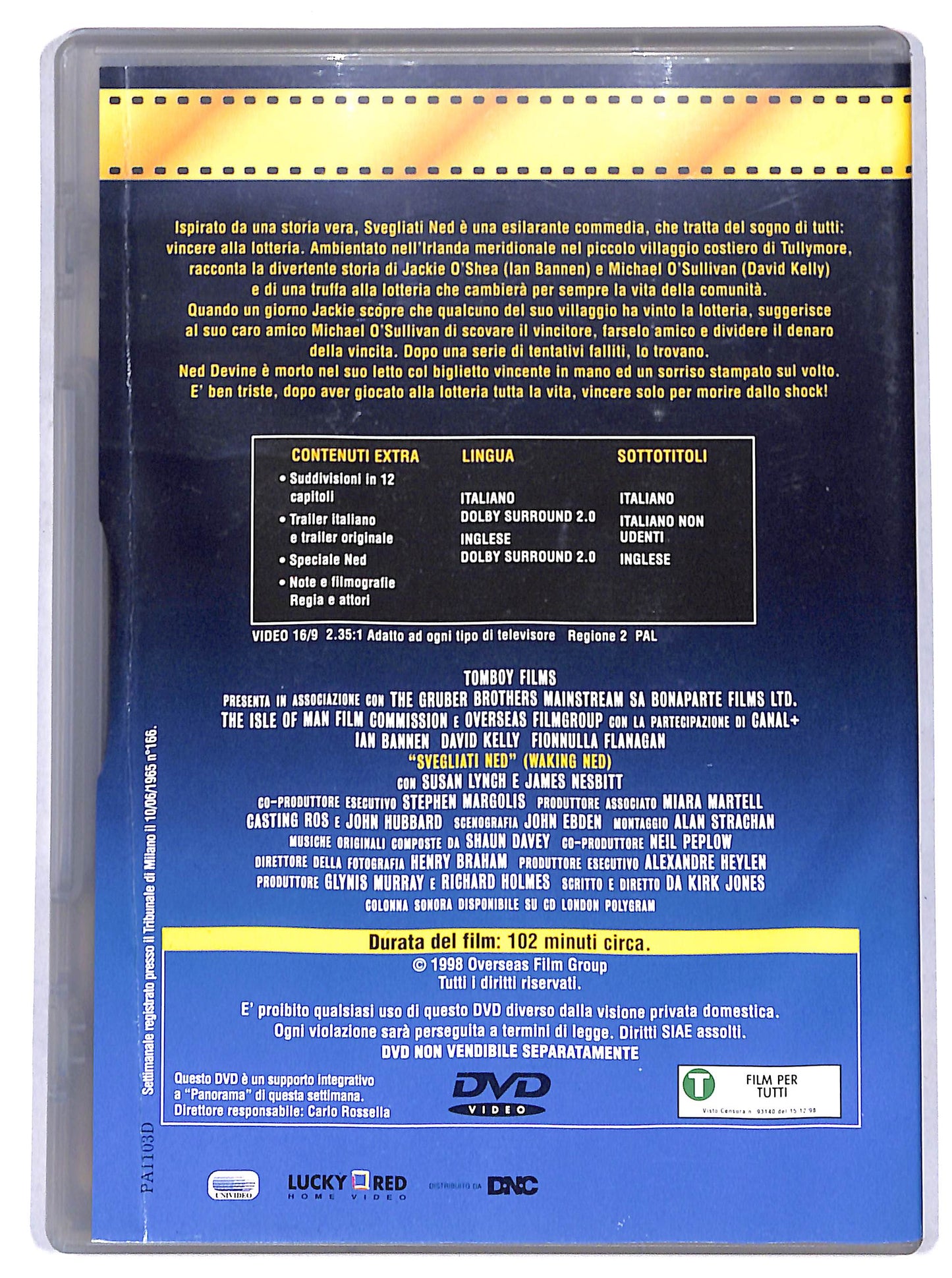 EBOND Svegliati Ned EDITORIALE DVD DB811353