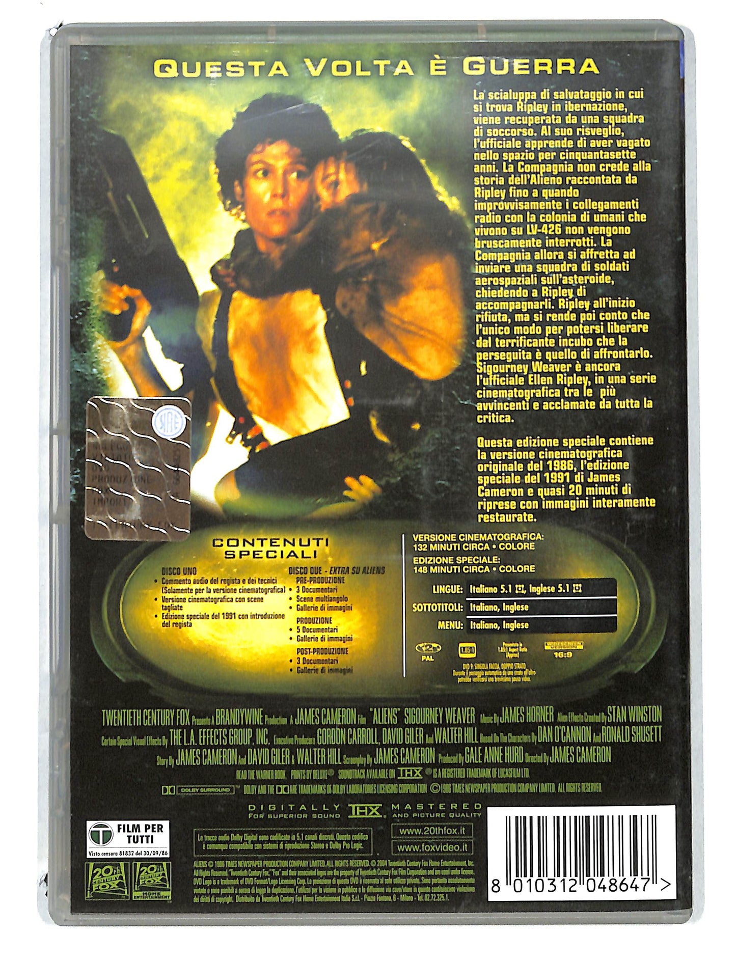 EBOND Aliens Edizione Speciale 2 dischi DVD DB811904