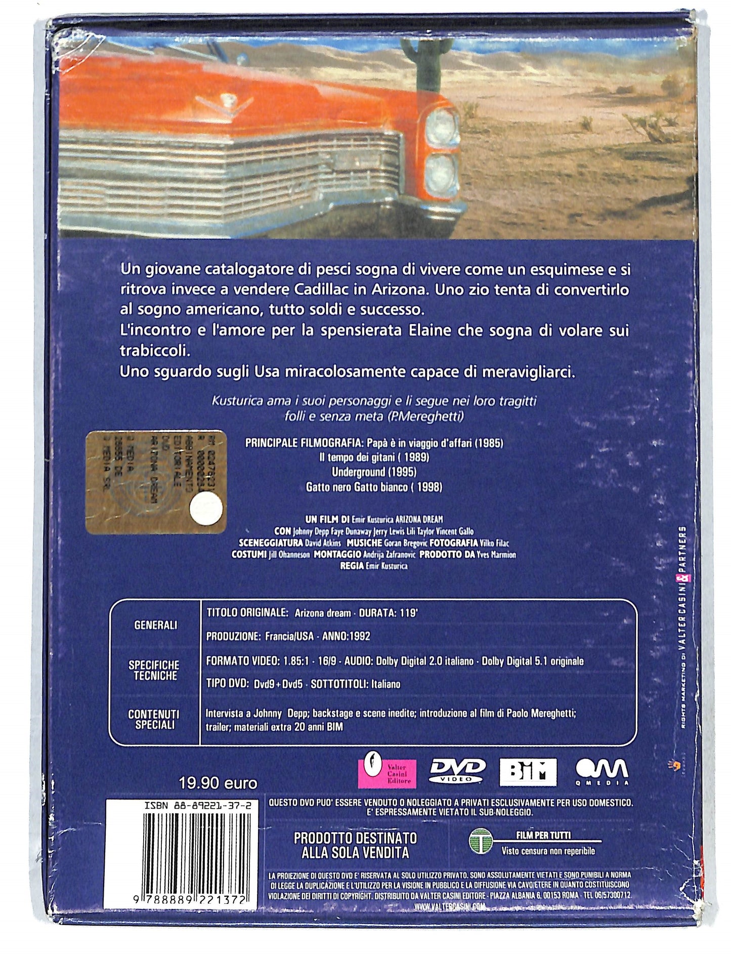 EBOND Arizona Dream - 2 dischi DVD DB811912