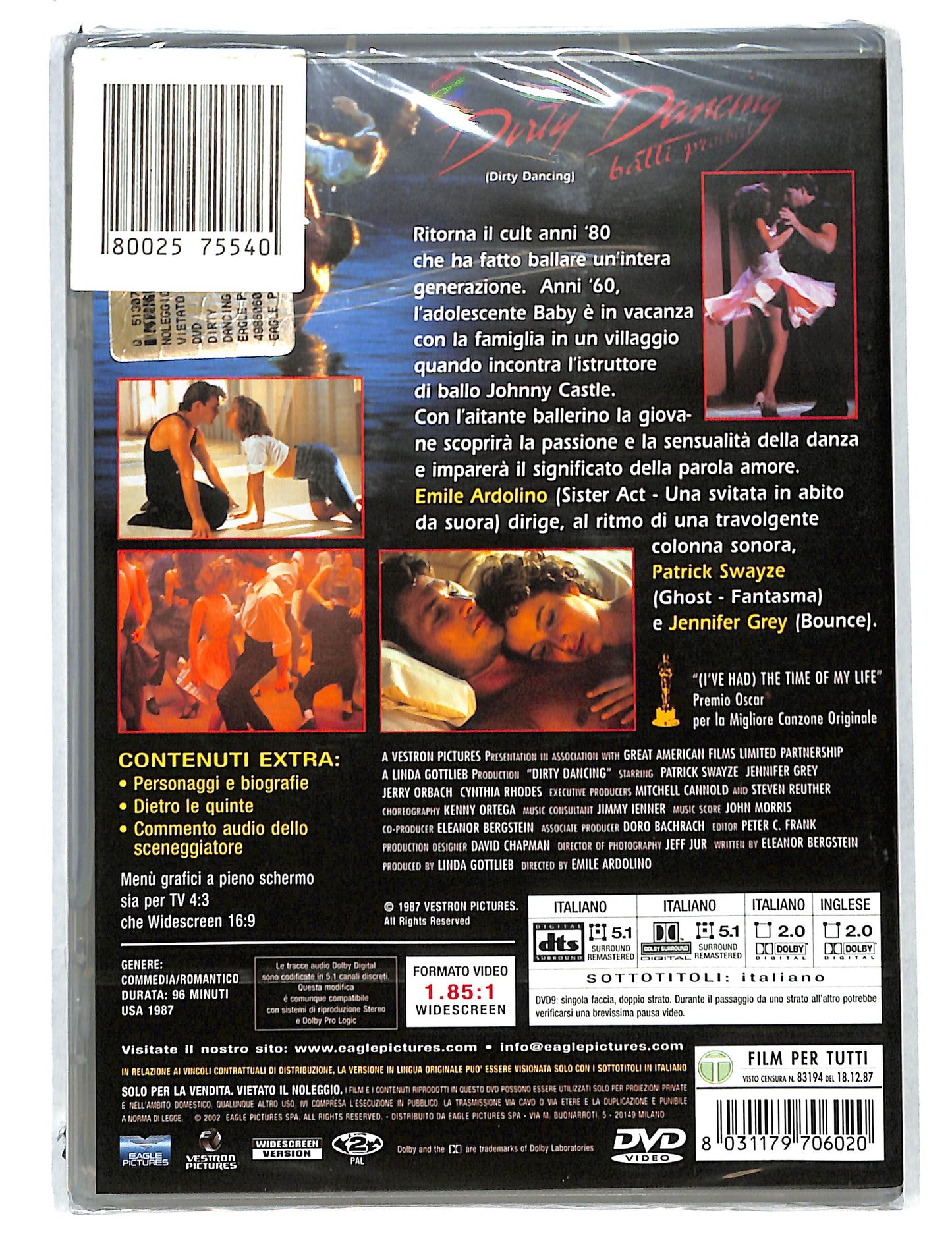 EBOND Dirty Dancing balli proibiti DVD DB811922