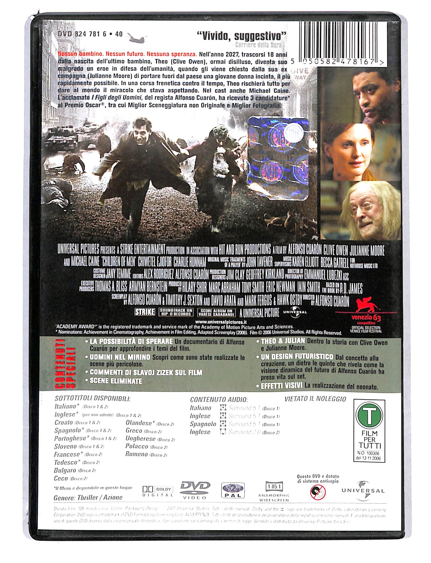 EBOND I Figli Degli Uomini DVD DB811927
