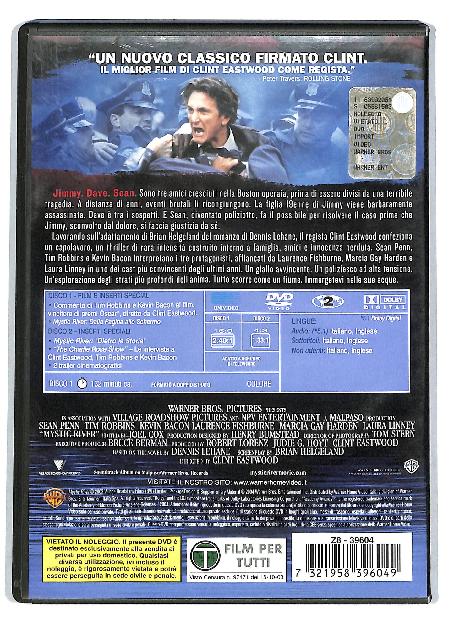 EBOND Mystic River Edizione 2 Dischi DVD DB811933