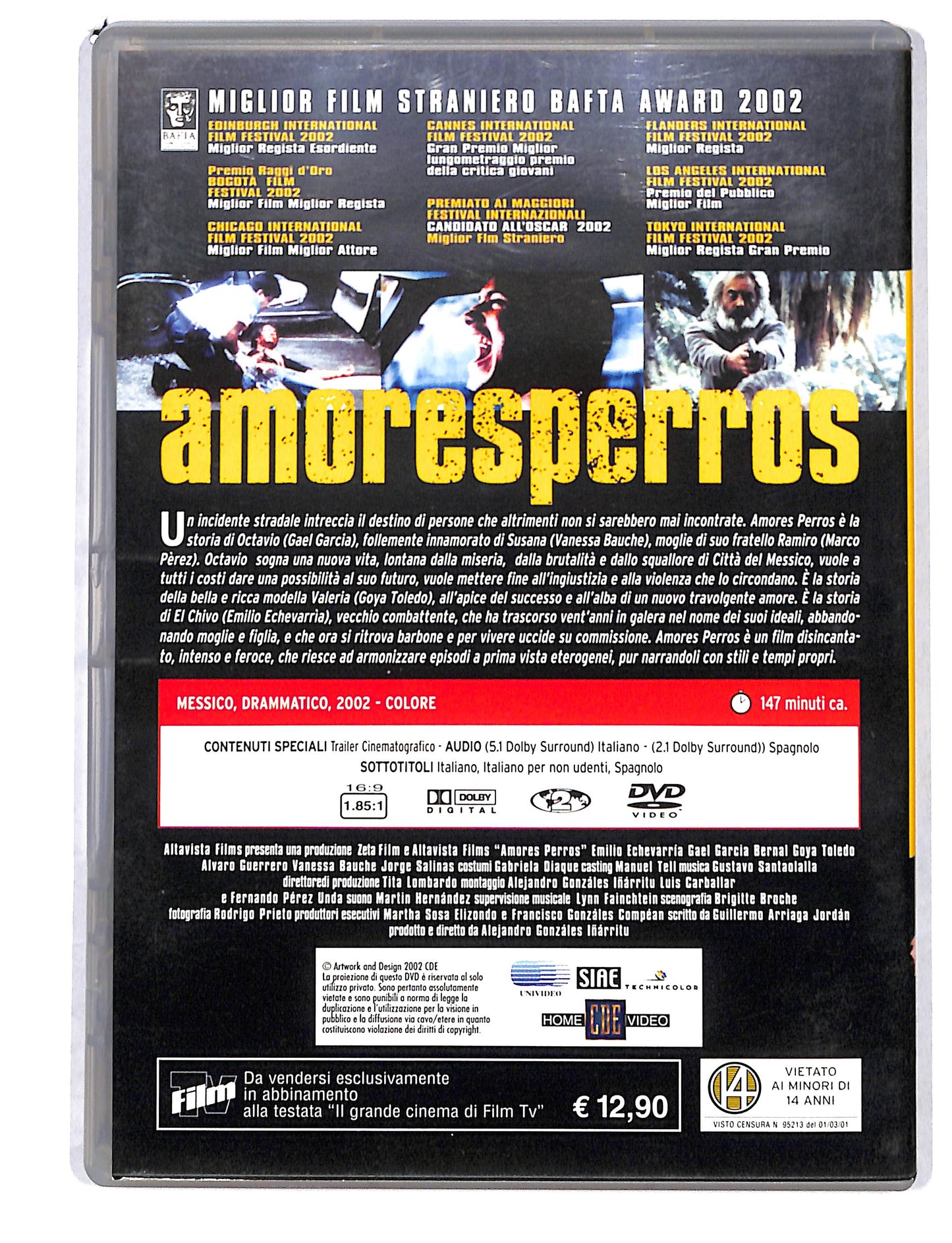EBOND Amoresperros EDITORIALE DVD DB811941