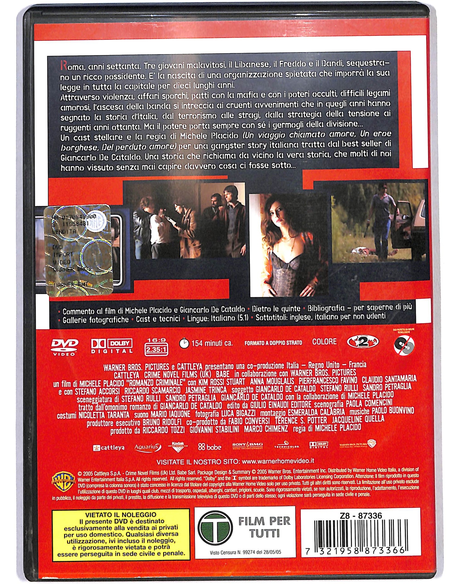 EBOND Romanzo criminale (film) DVD DB811942