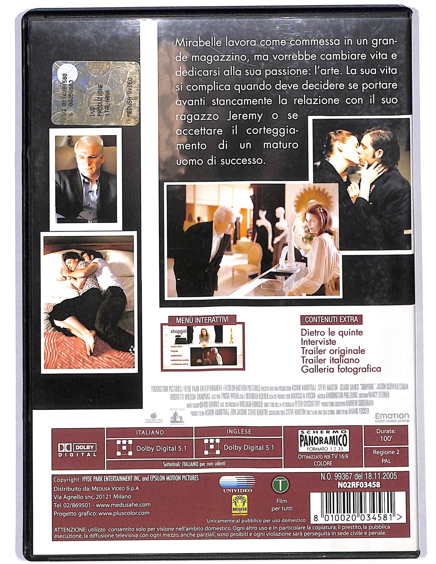 EBOND Shopgirl Noleggio DVD DB812302
