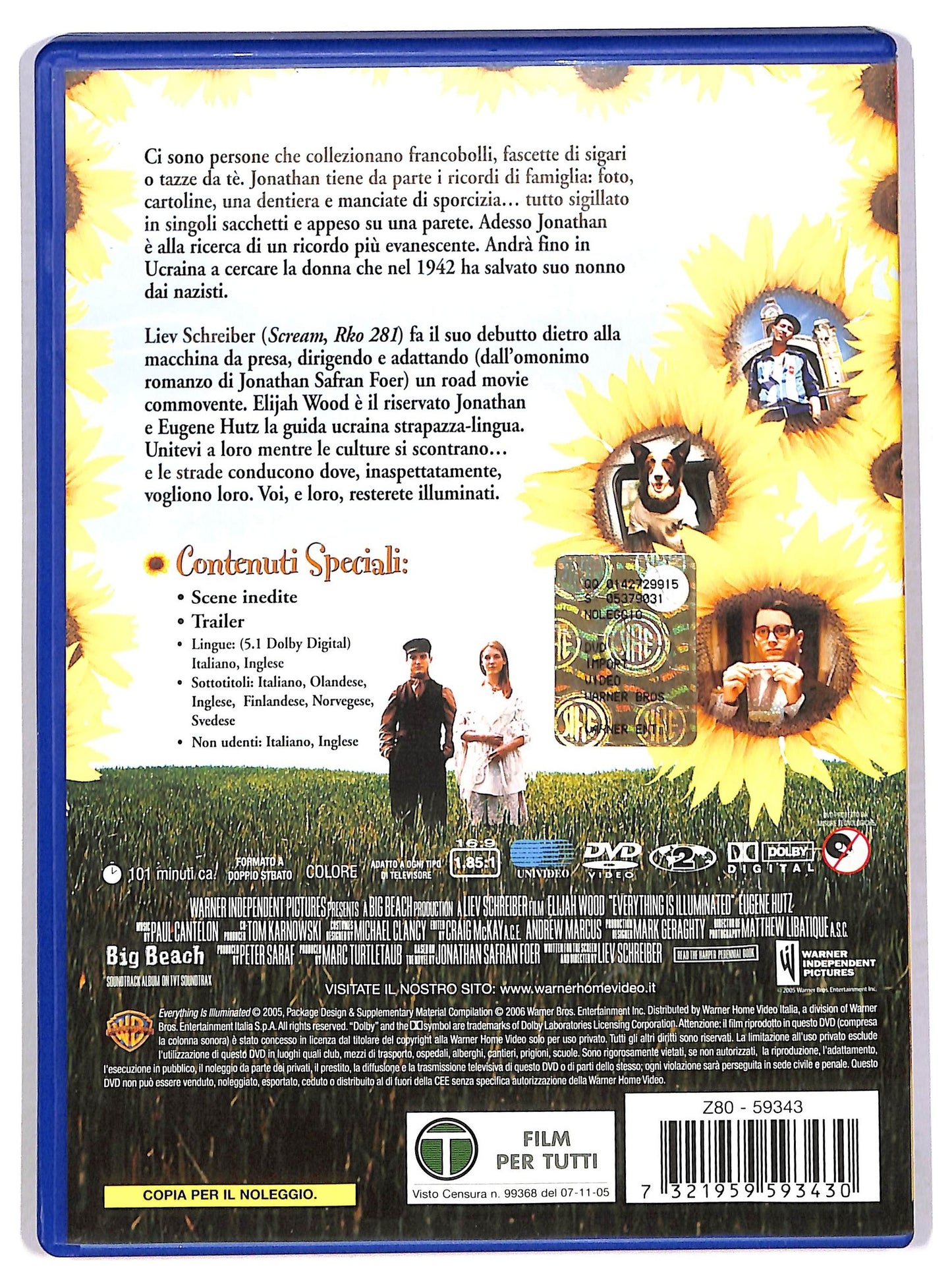 EBOND Ogni Cosa e Illuminata NOLEGGIO DVD DB812303