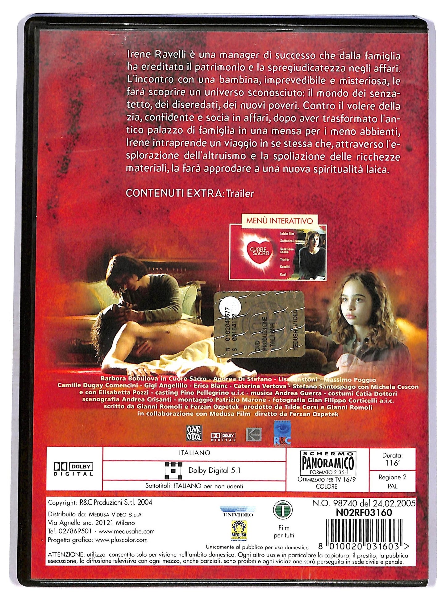 EBOND Cuore sacro NOLEGGIO DVD DB812329