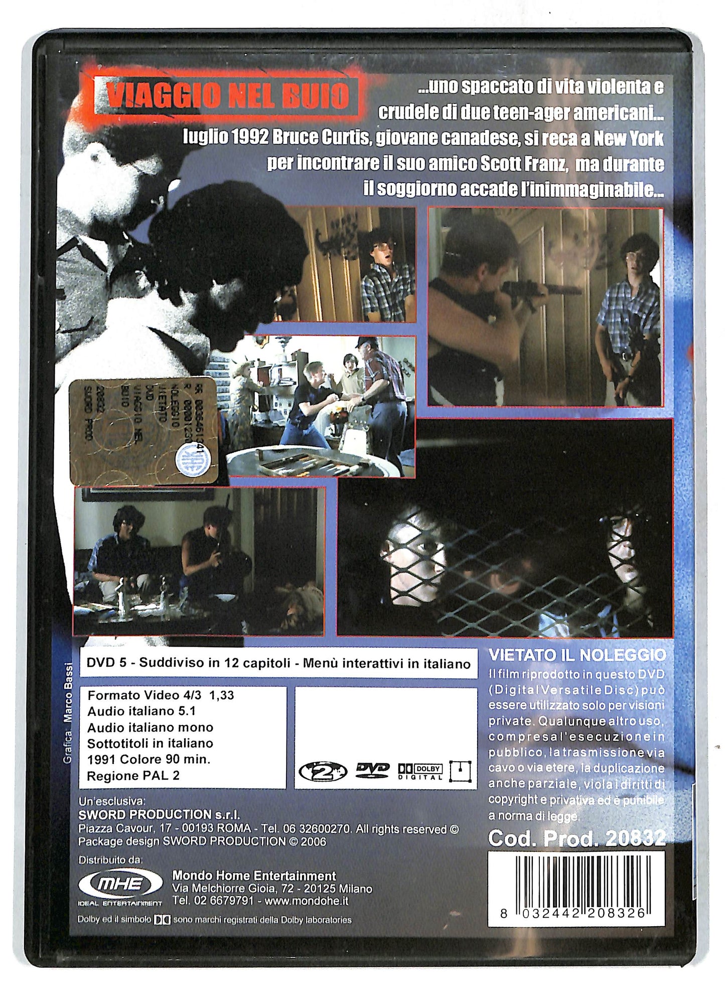EBOND Viaggio nel buio NOLEGGIO DVD DB812331