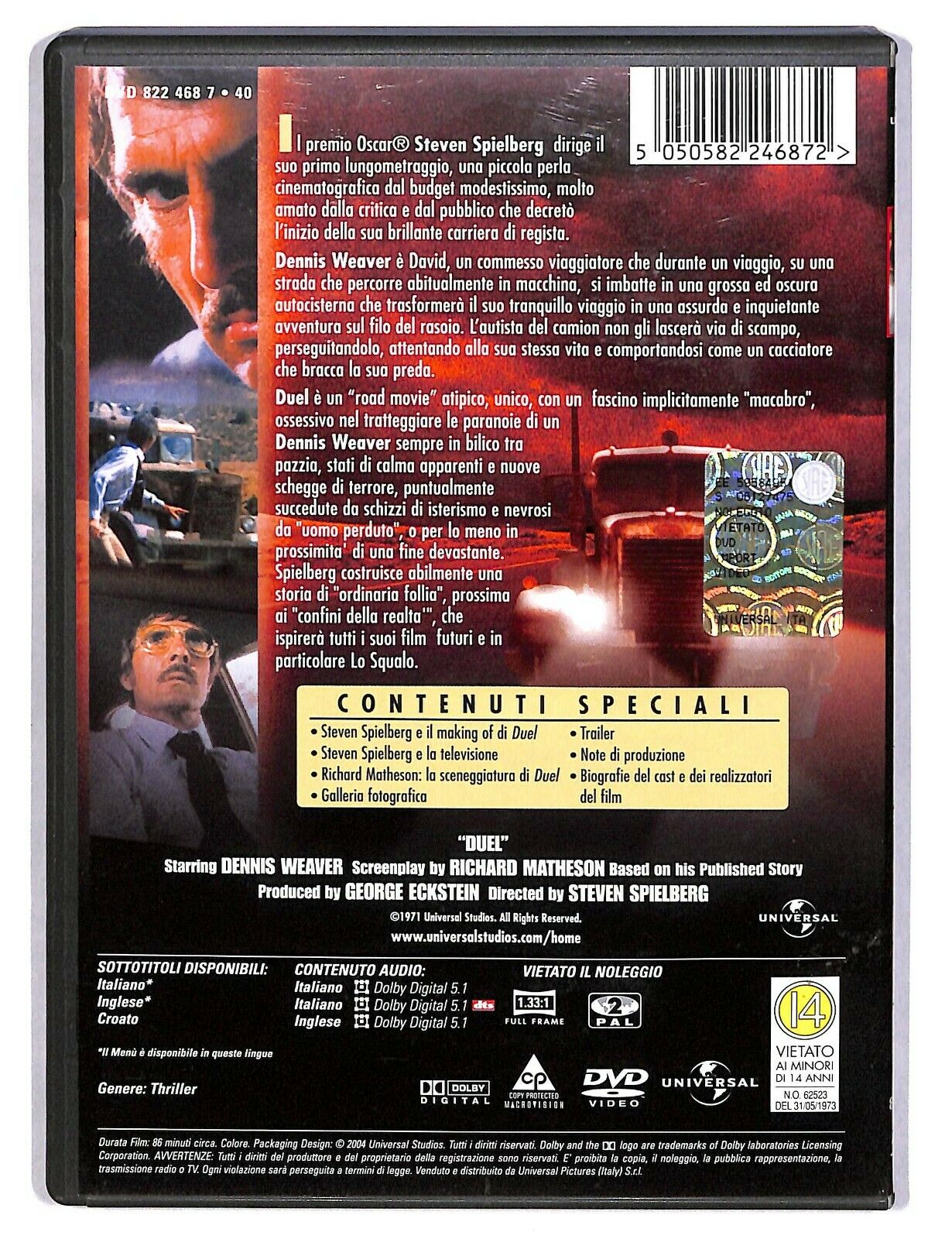 EBOND Duel Di Steven Spielberg DVD DB812710