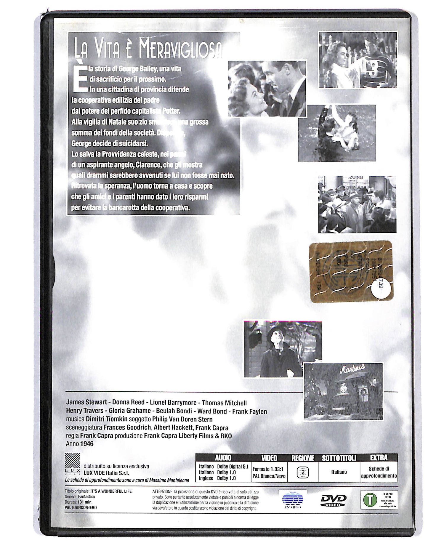 EBOND La vita e meravigliosa EDITORIALE DVD DB812712
