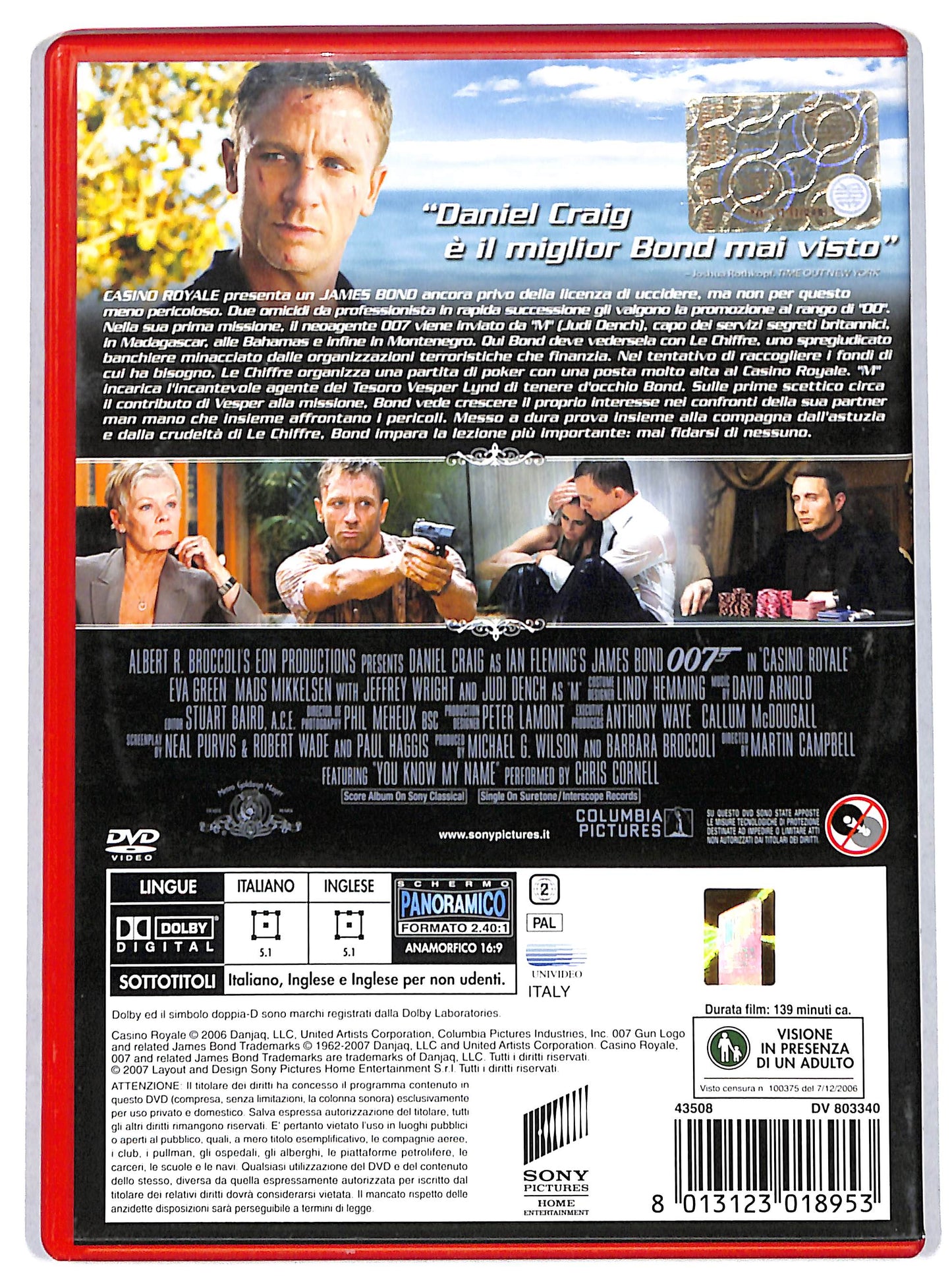EBOND Casino Royale 007 NOLEGGIO DVD DB812906