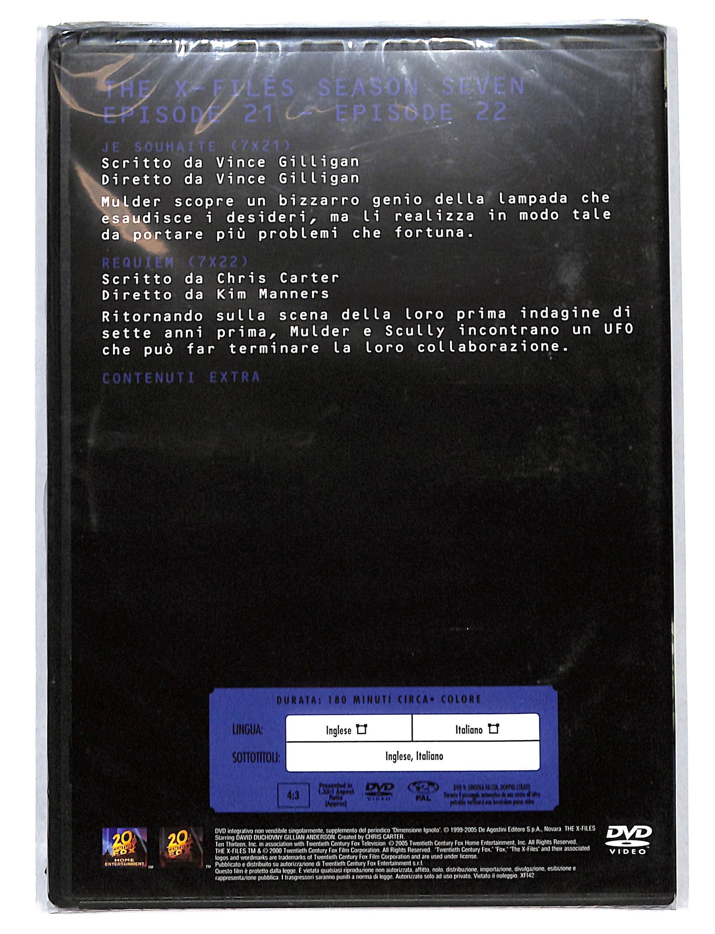 EBOND The X Files collection season seven vol.6 EDITORIALE DVD DB812911