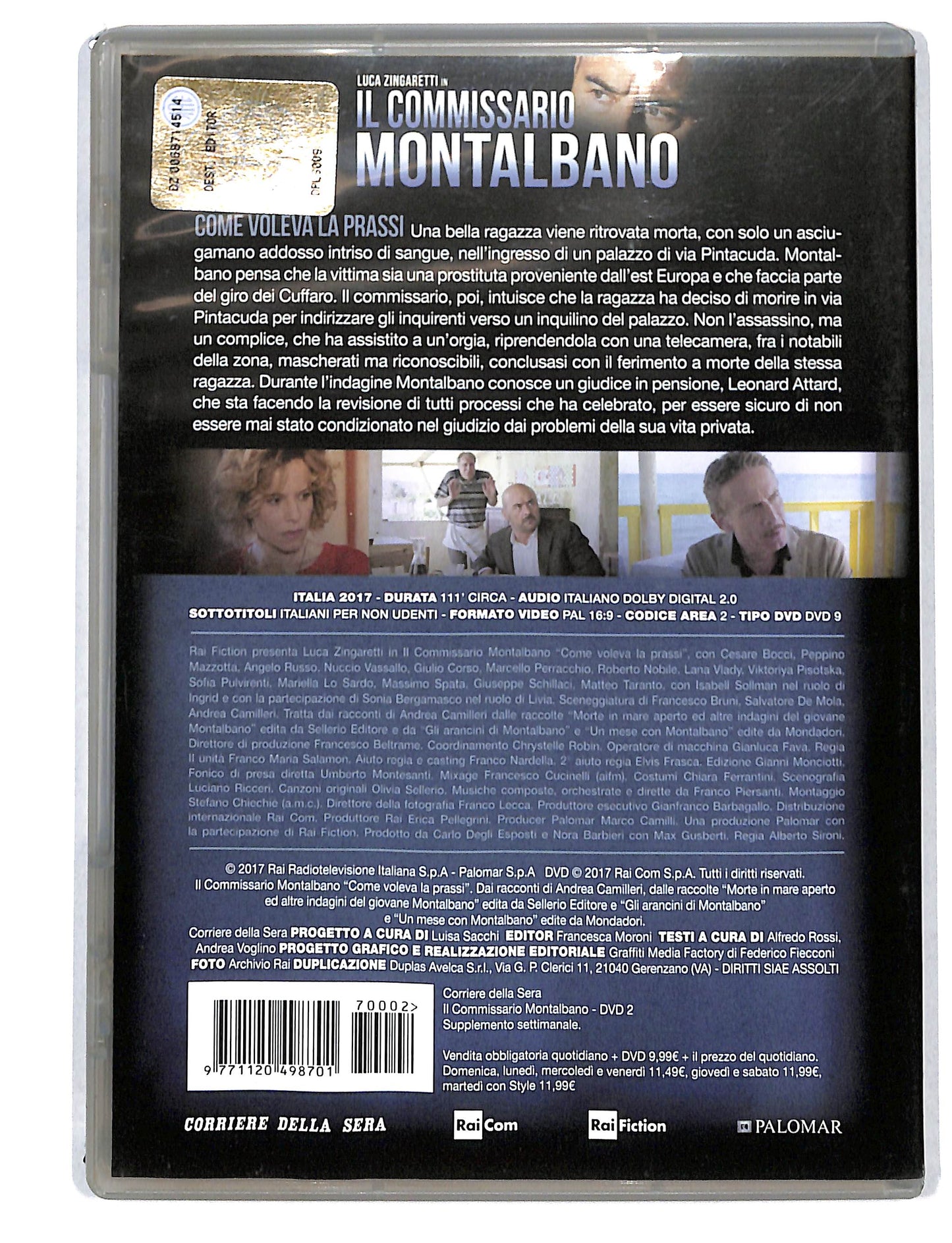 EBOND Il Commissario Montalbano - come voleva la prassi vol.2 DVD DB812922