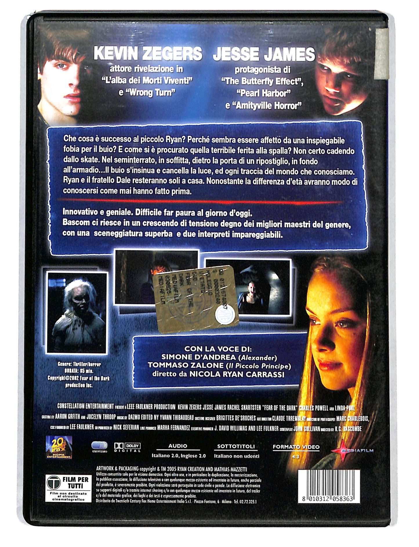 EBOND Fear Of The Dark NOLEGGIO DVD DB813150