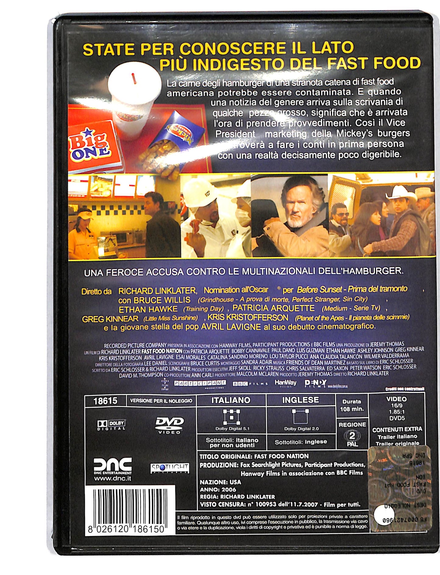 EBOND Fast food nation NOLEGGIO DVD DB813822