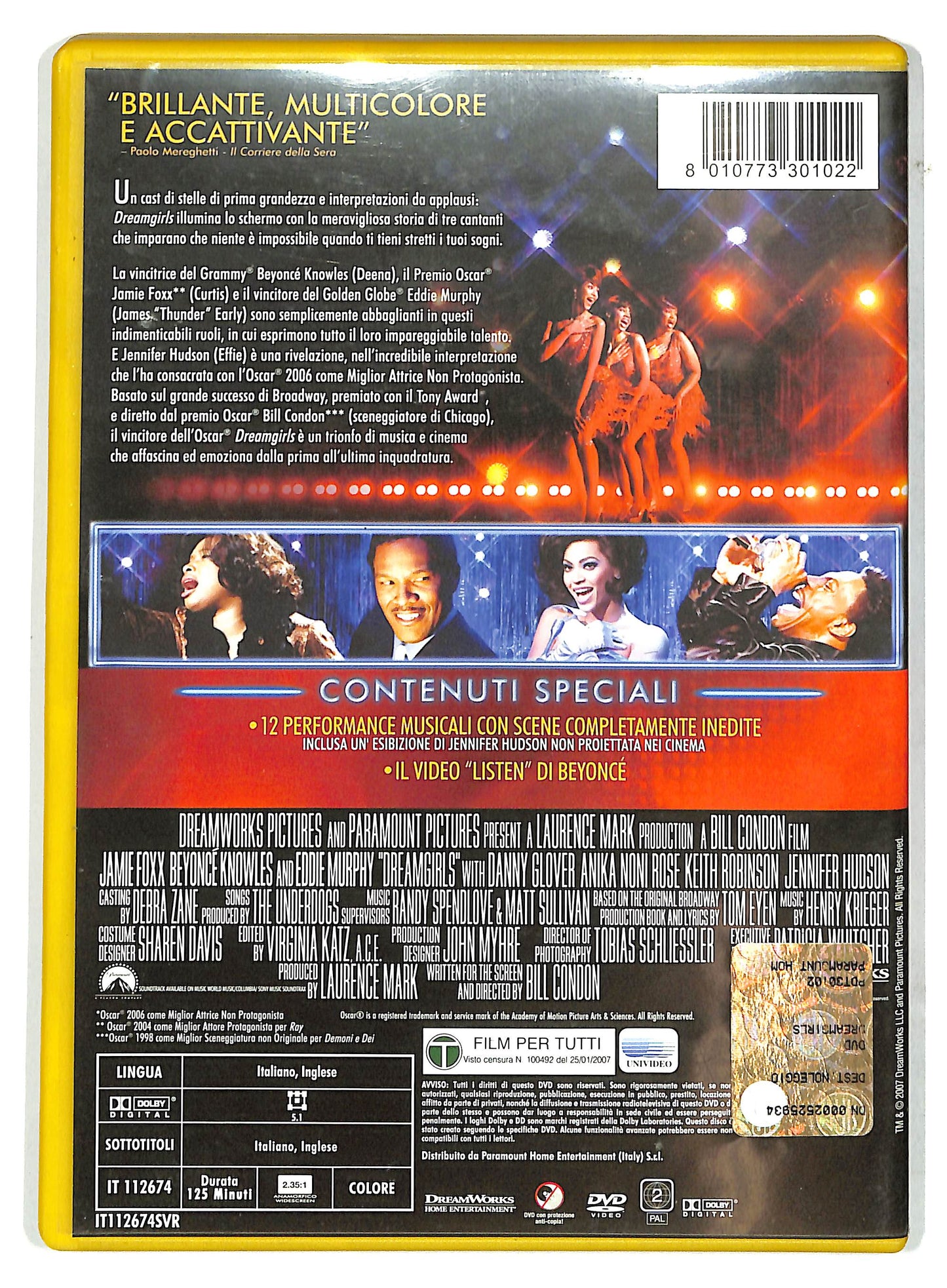 EBOND Dreamgirls NOLEGGIO DVD DB813841