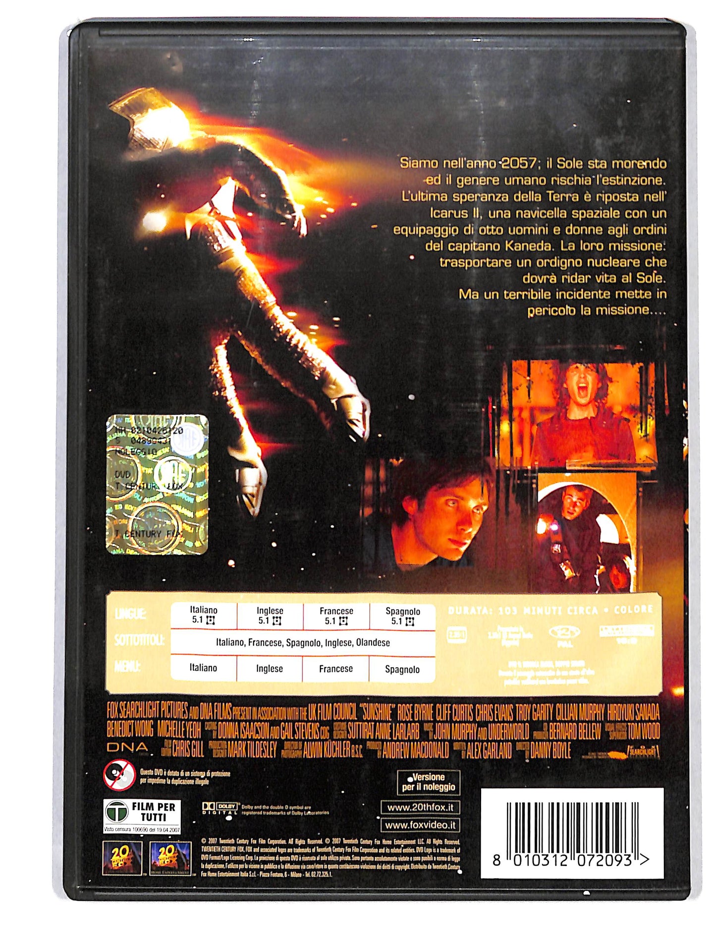 EBOND Sunshine NOLEGGIO DVD DB813851
