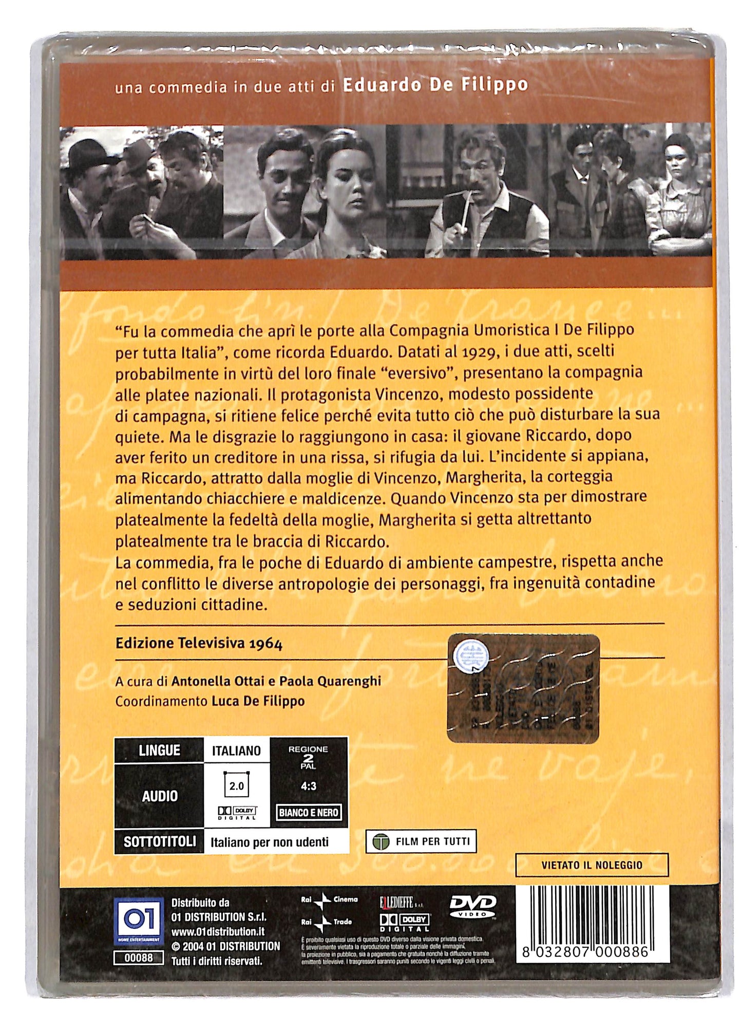 EBOND Le commedie di Eduardo - Chi e cchiu' felice 'e me! DVD DB813866