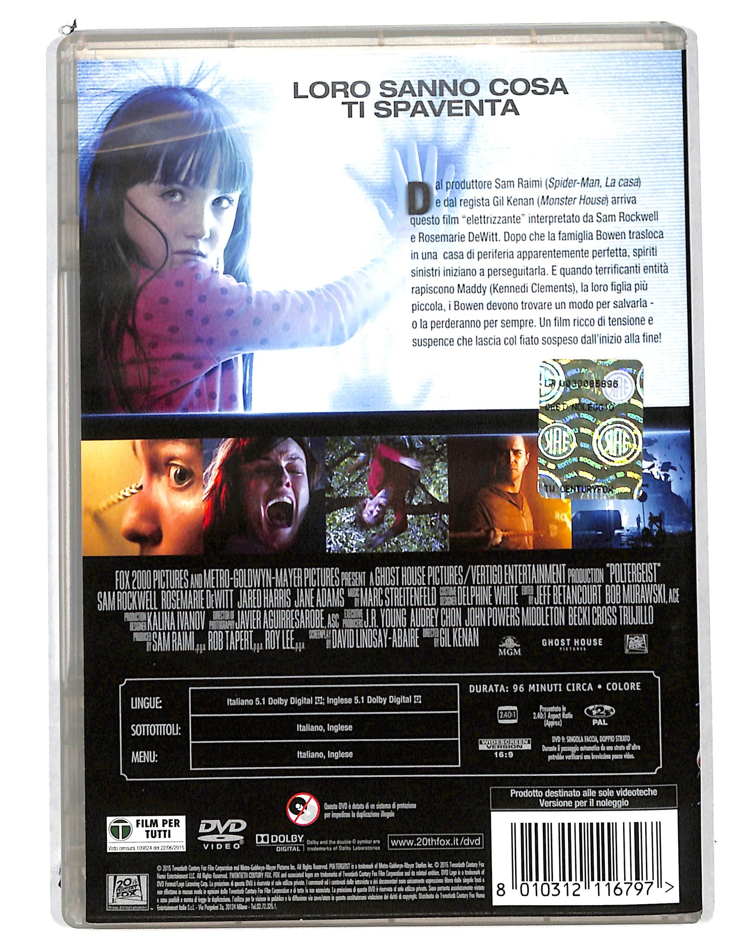 EBOND Poltergeist versione estesa NOLEGGIO DVD DB814421
