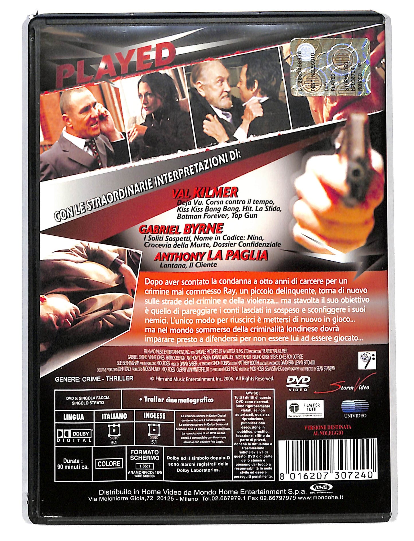 EBOND Played se non giochi muori NOLEGGIO DVD DB814422