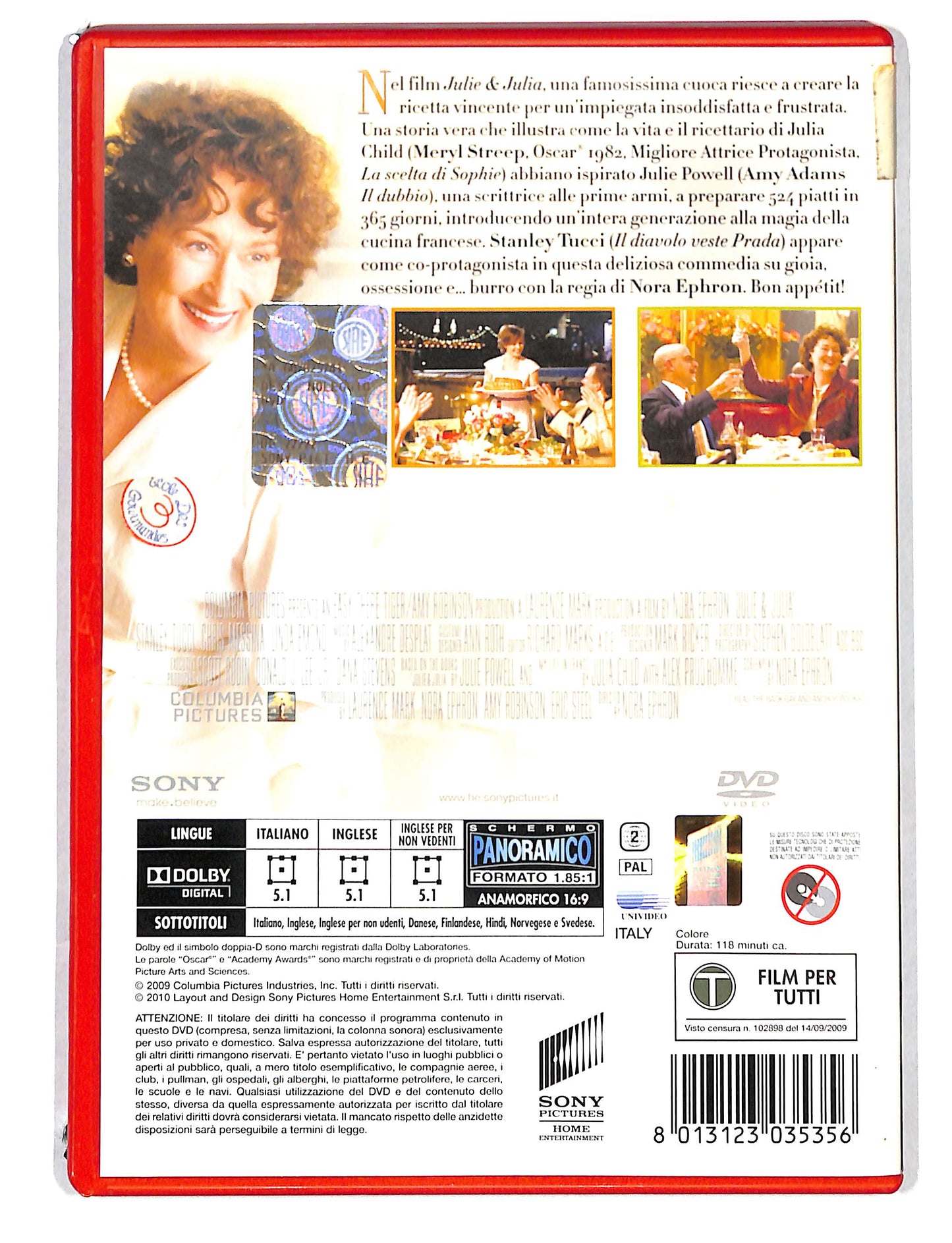 EBOND Julie & Julia NOLEGGIO DVD DB814431