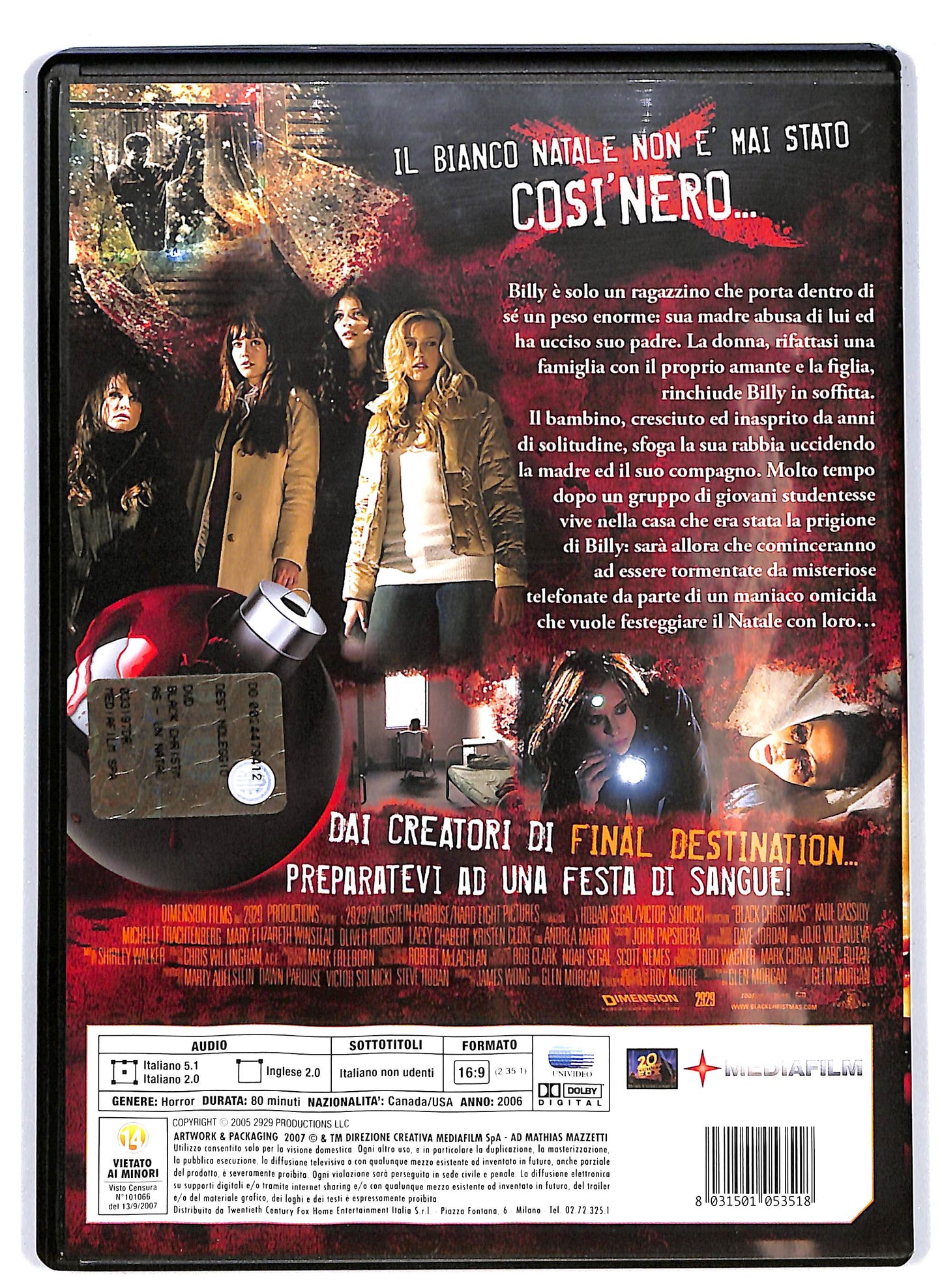 EBOND Black Christmas Un Natale rosso sangue NOLEGGIO DVD DB814437