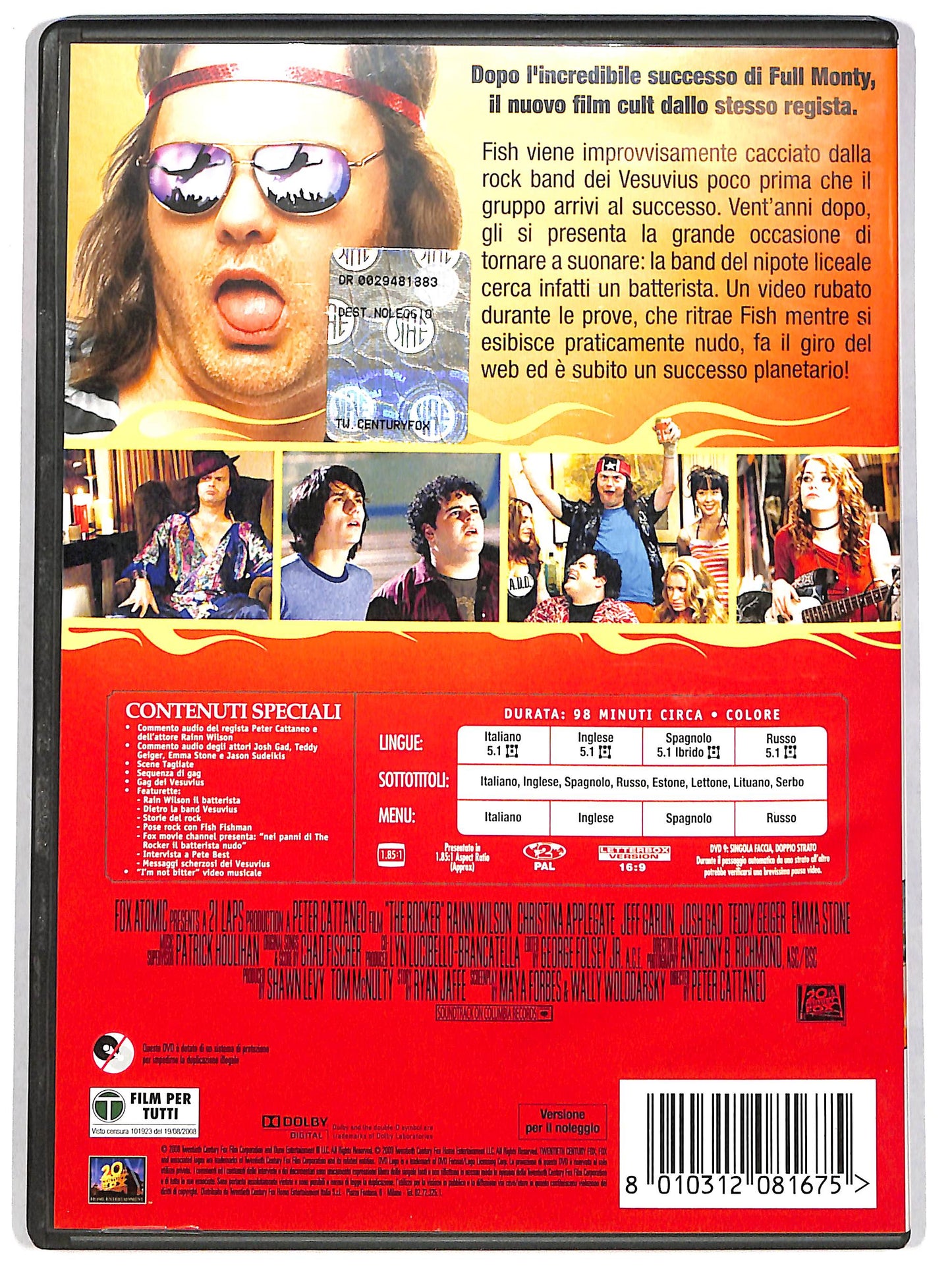 EBOND The Rocker - Il batterista nudo Noleggio DVD DB814441