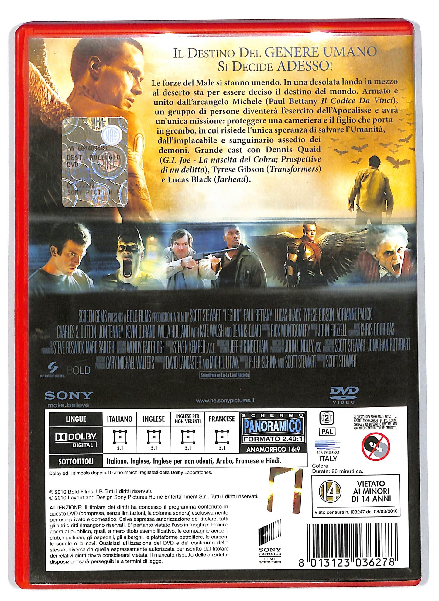 EBOND Legion NOLEGGIO DVD DB814602