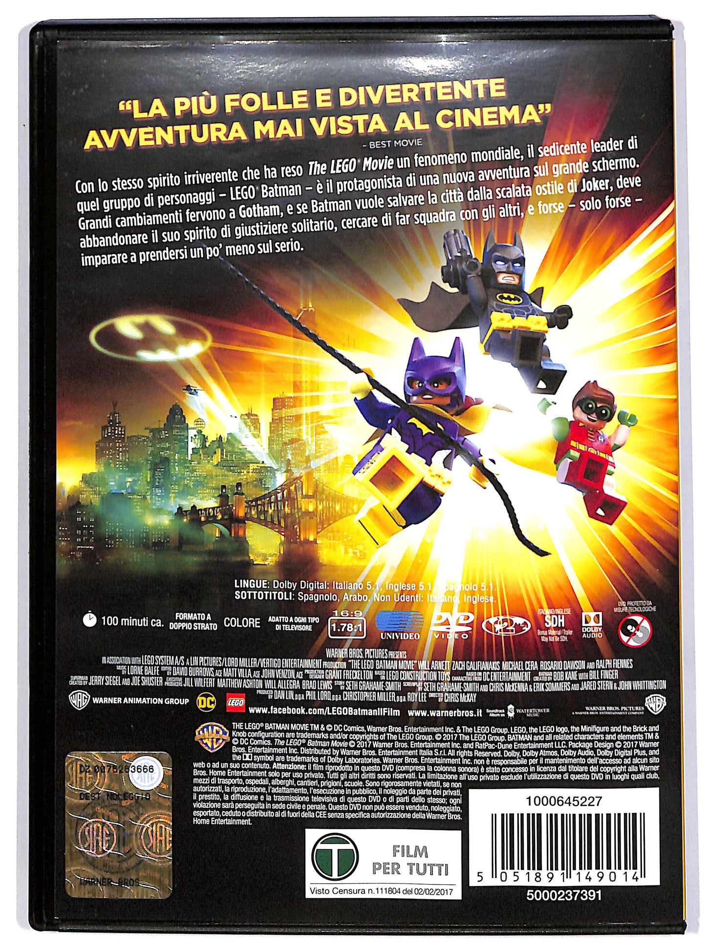 EBOND LEGO Batman - Il film Noleggio DVD DB814613