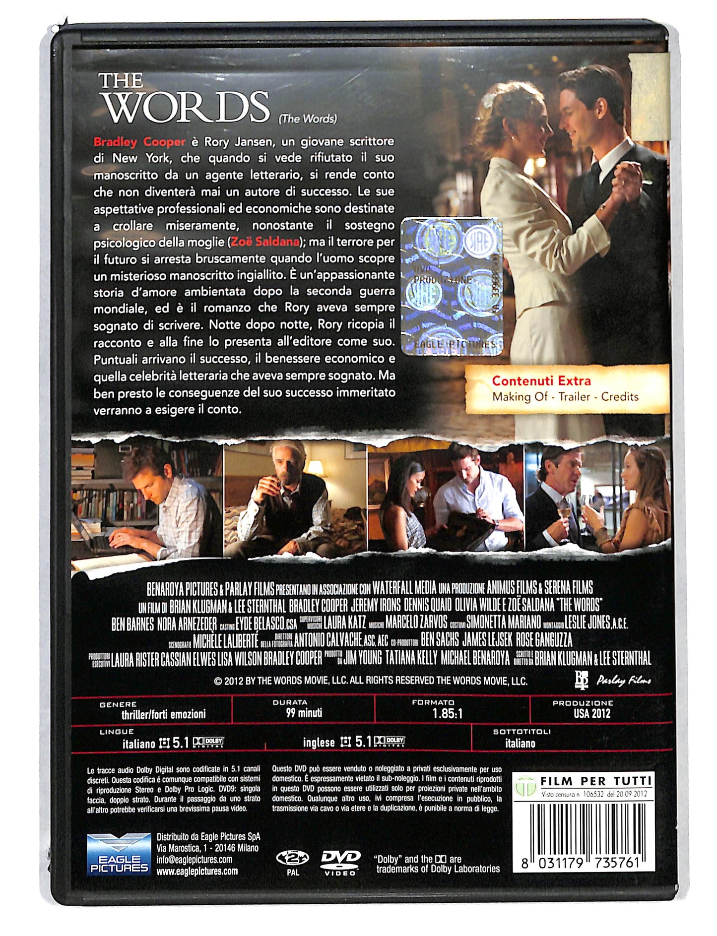 EBOND The Words NOLEGGIO DVD DB814713