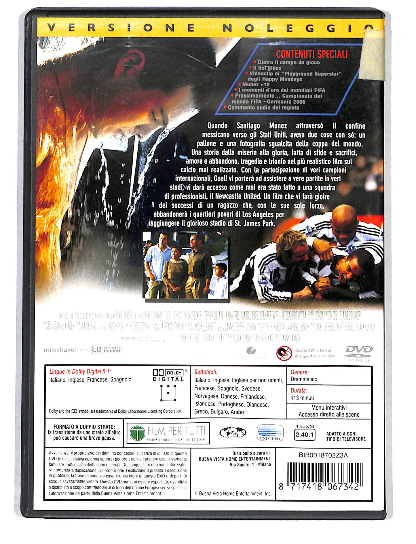 EBOND Goal! NOLEGGIO DVD DB814716