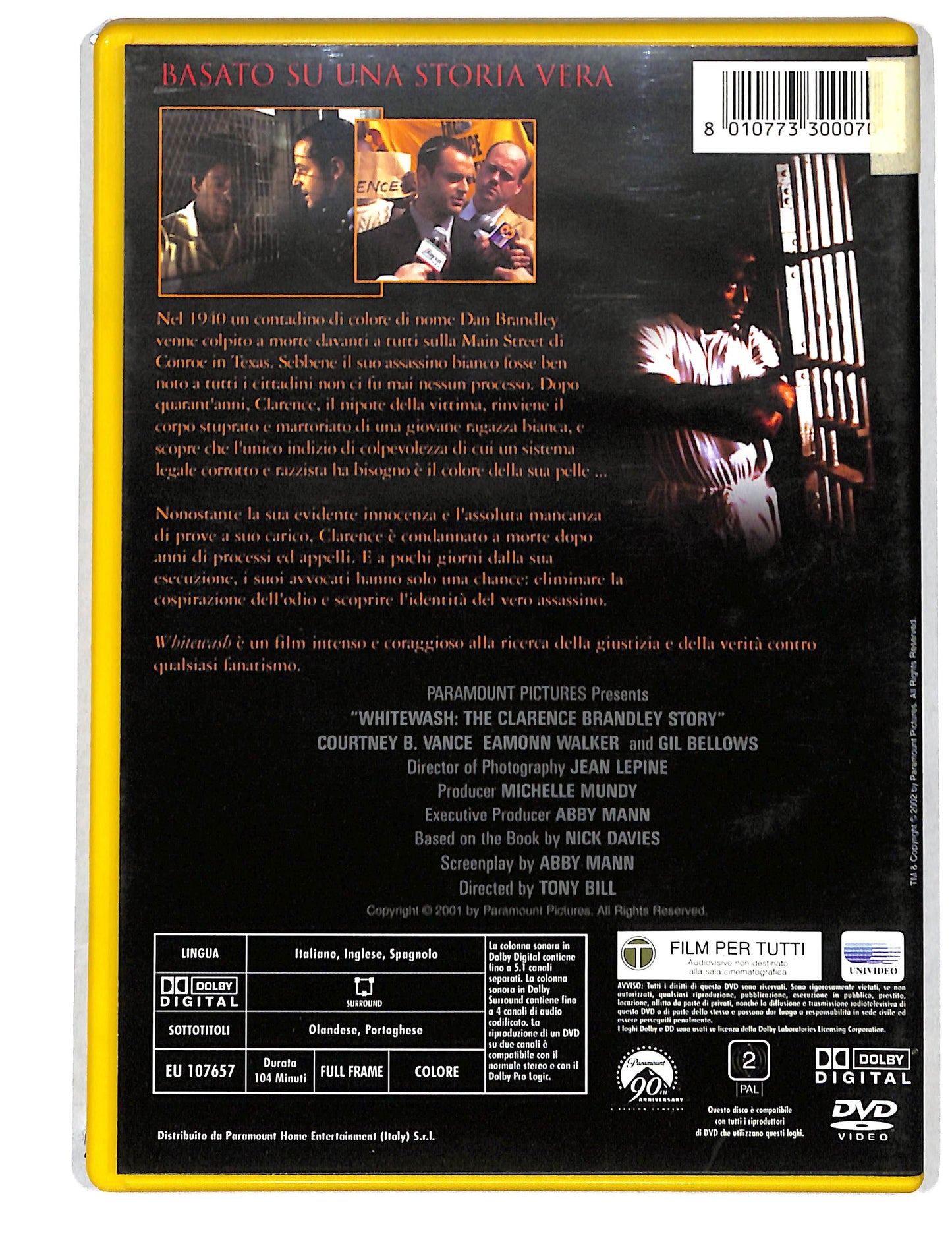 EBOND Whitewash colpevole fino a prova contraria NOLEGGIO DVD DB814720
