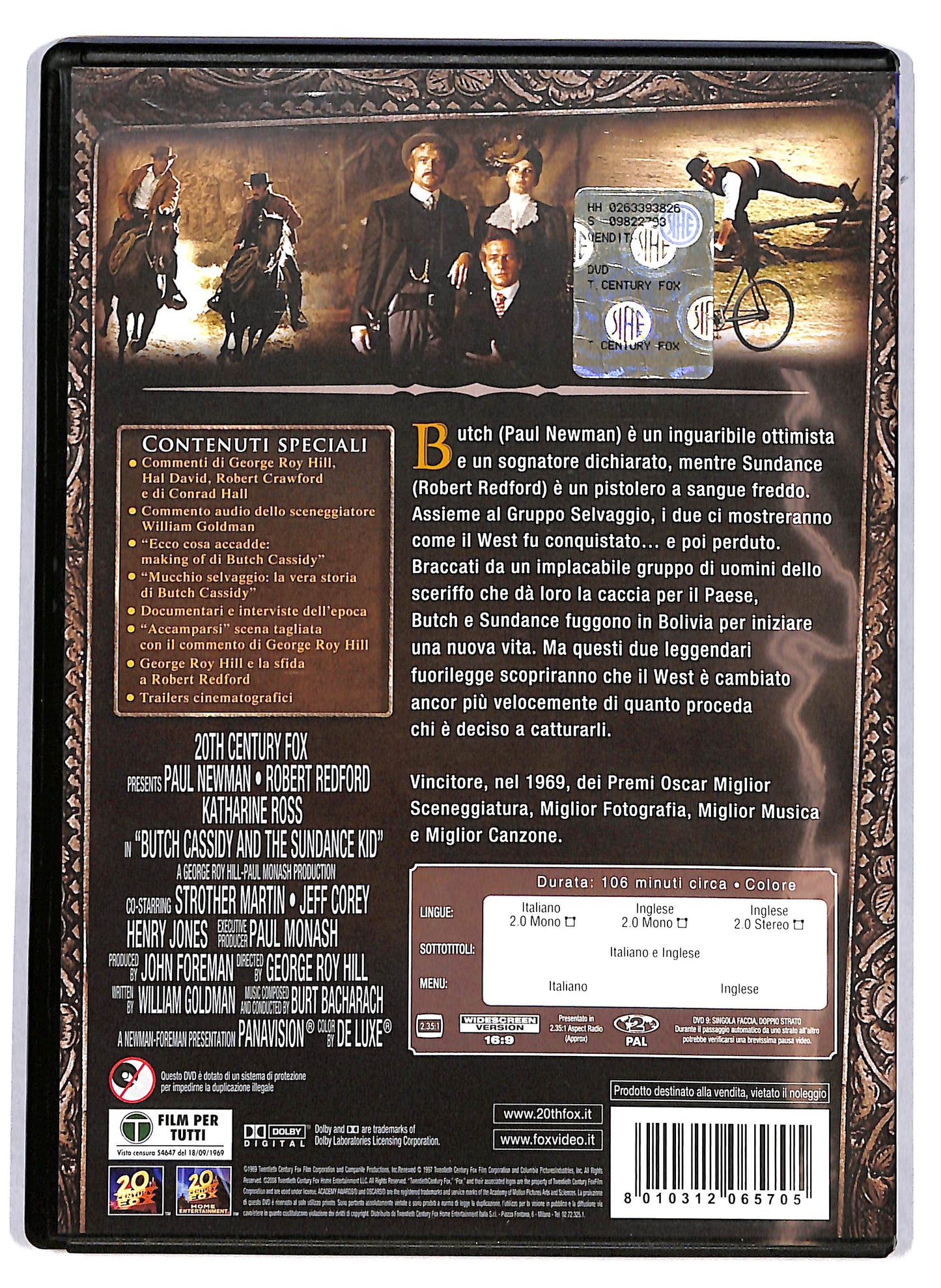 EBOND Butch Cassidy DVD DB815304