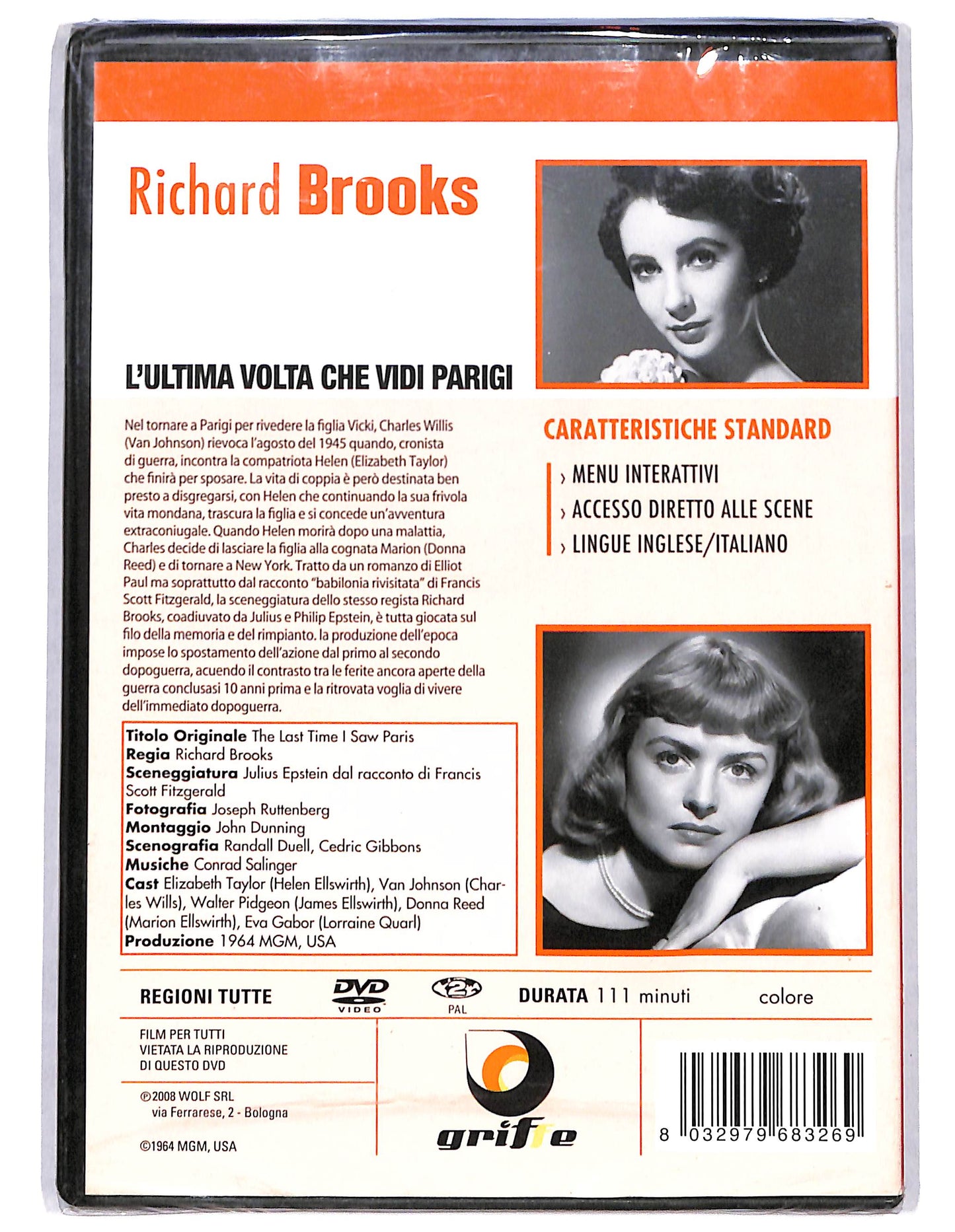 EBOND L'ultima volta che vidi Parigi DVD DB815425