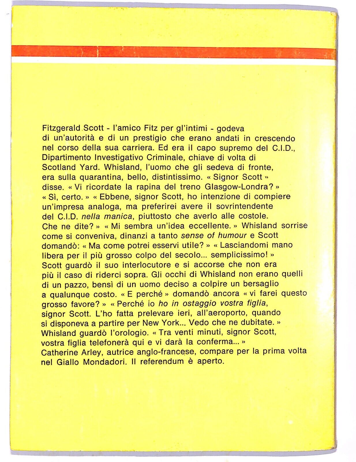 EBOND Il Giallo Mondadori Tante Grazie, Scotland Yard Libro LI003137