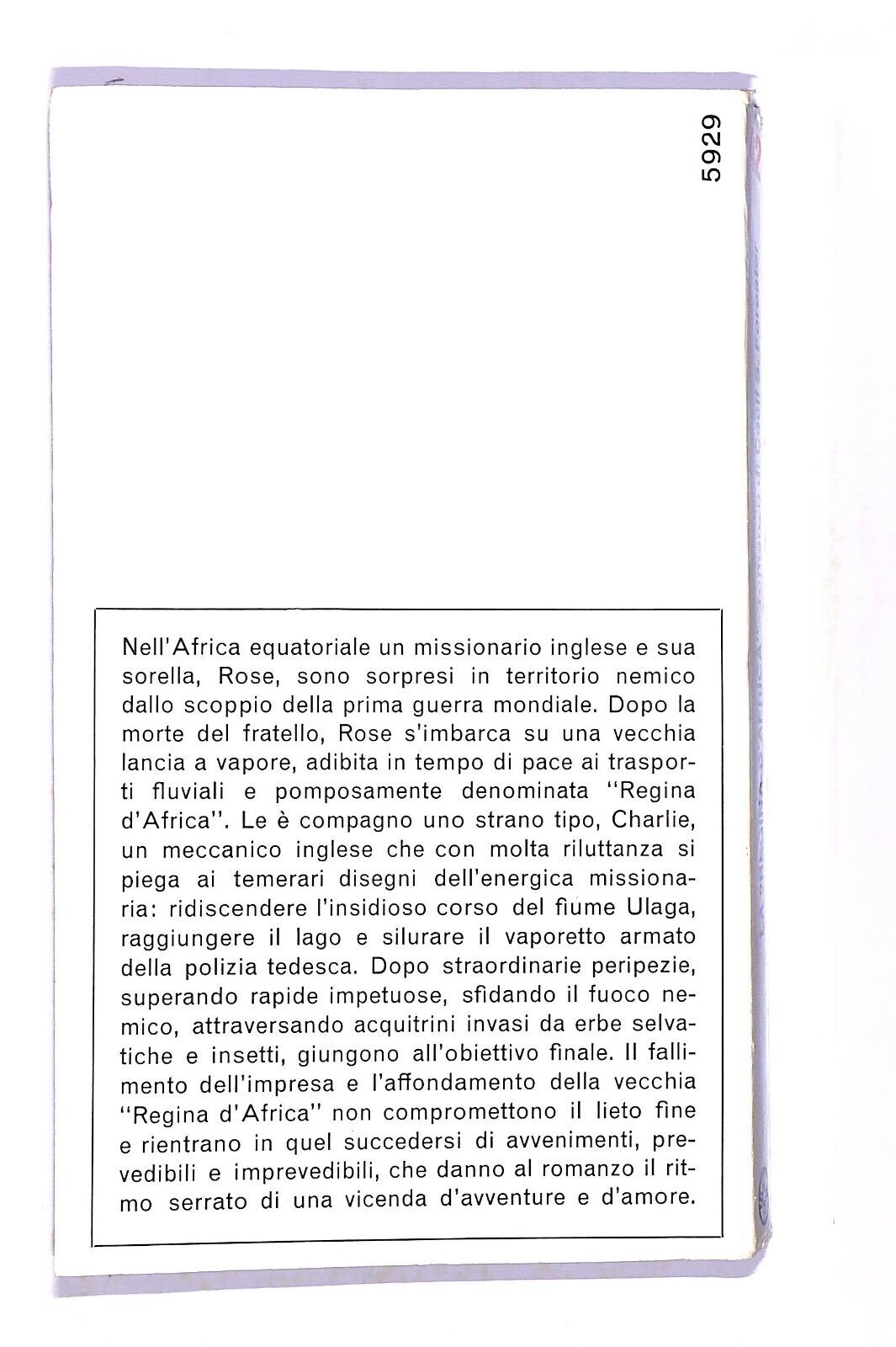 EBOND La Regina D'africa Libro LI003419