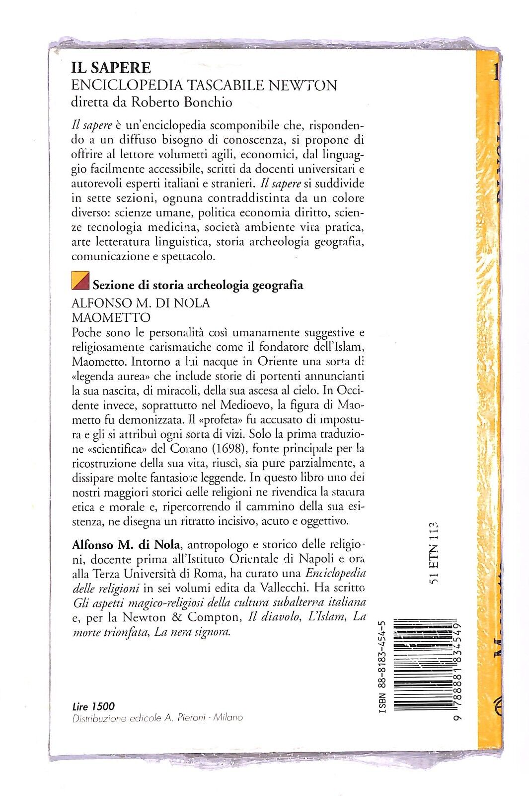 EBOND Maometto - Enciclopedia Tascabile Libro LI003424