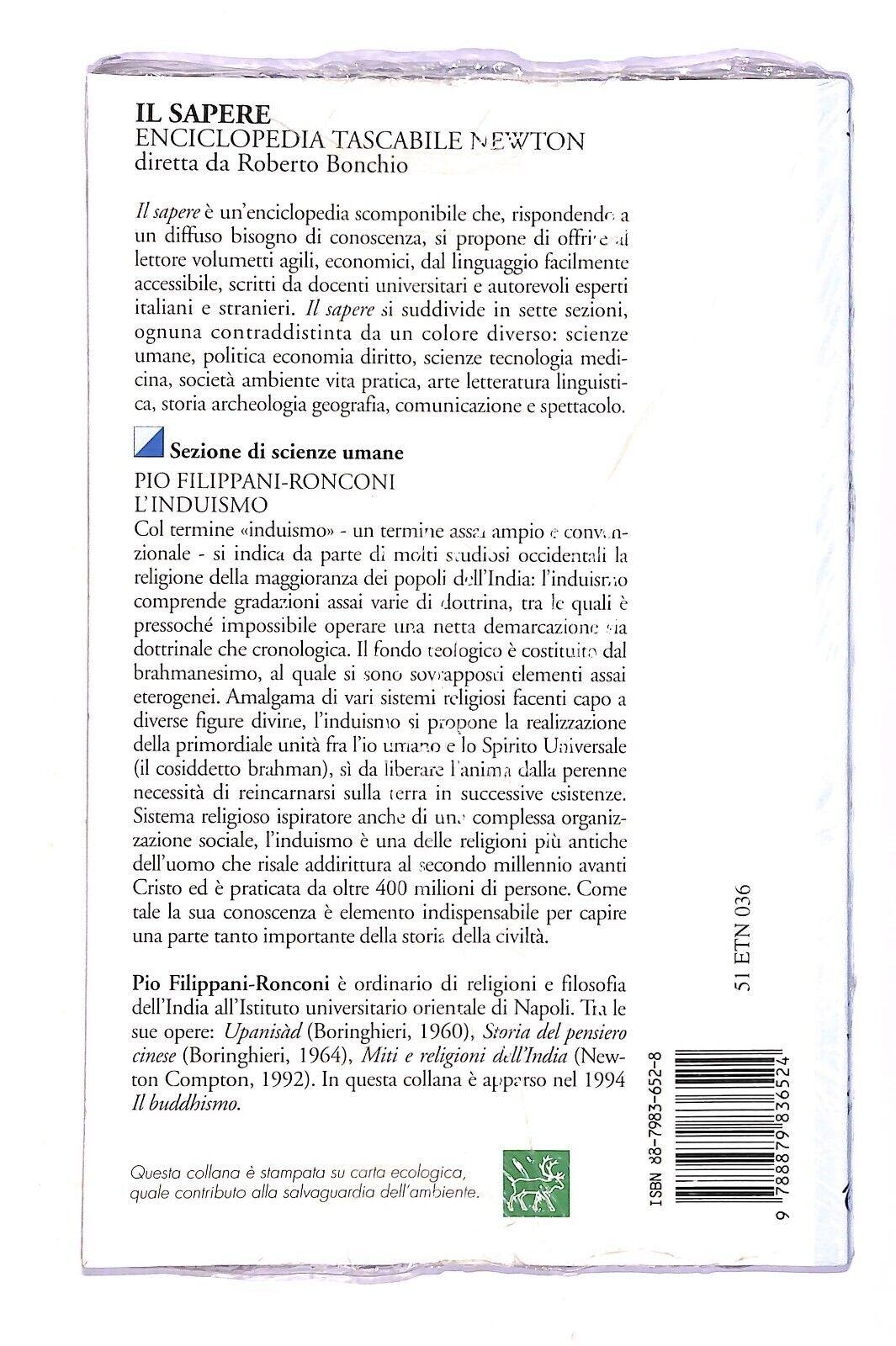 EBOND Induismo - Enciclopedia Tascabile Libro LI003425