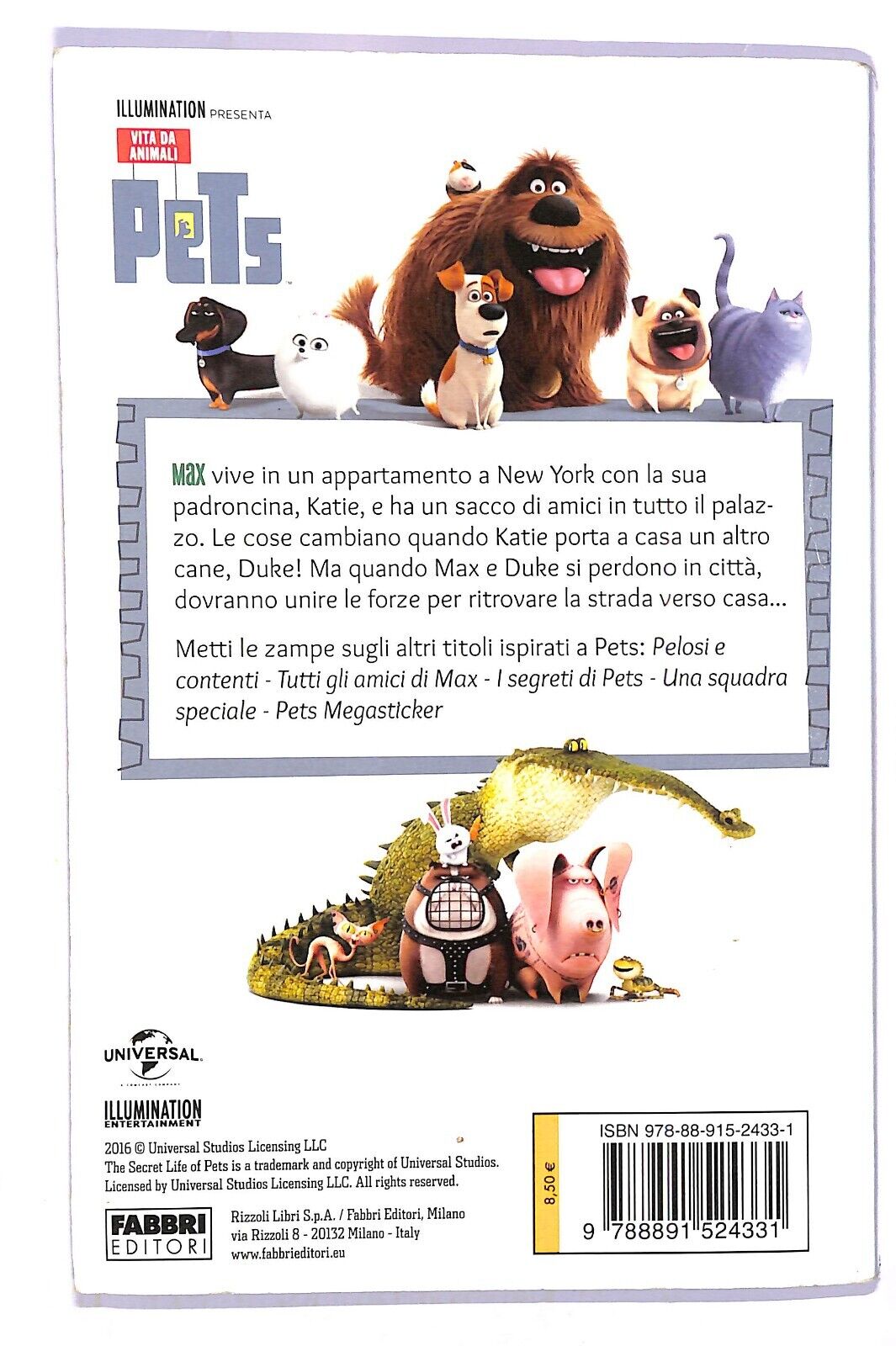 EBOND Pets La Storia Ediz Illustrata Libro LI003468