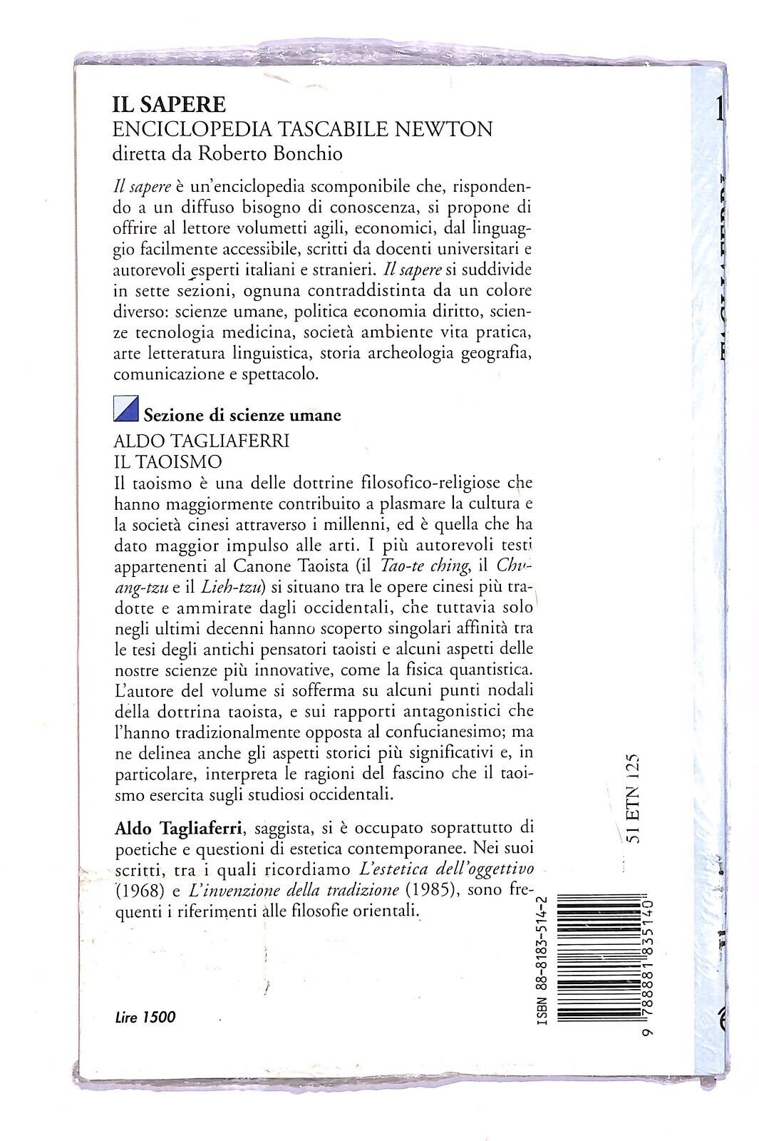 EBOND Il Taoismo - Enciclopedia Tascabile Li003424 Libro LI003481