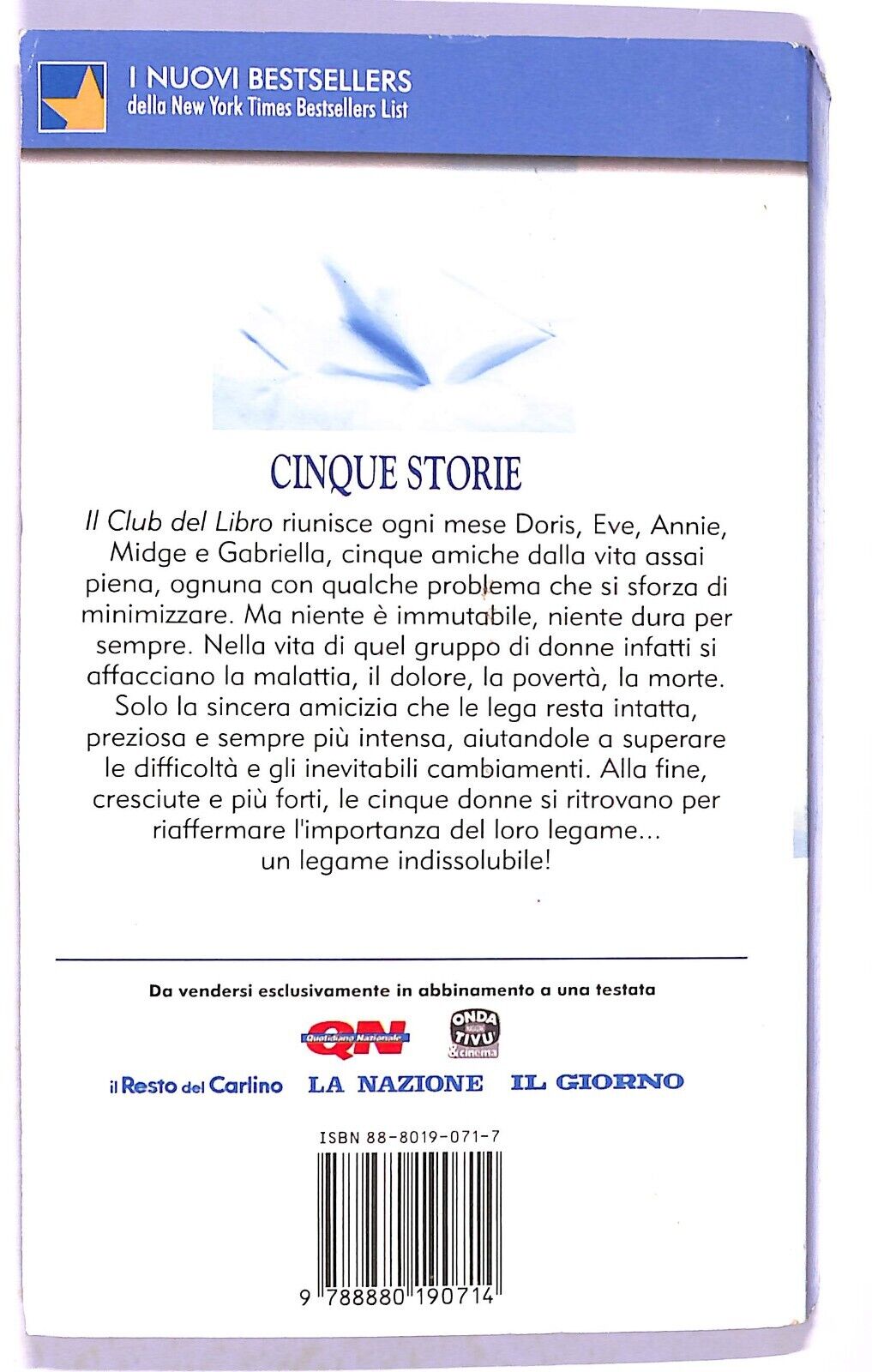 EBOND Cinque Storie Di Mary Alice Monroe Libro LI003514