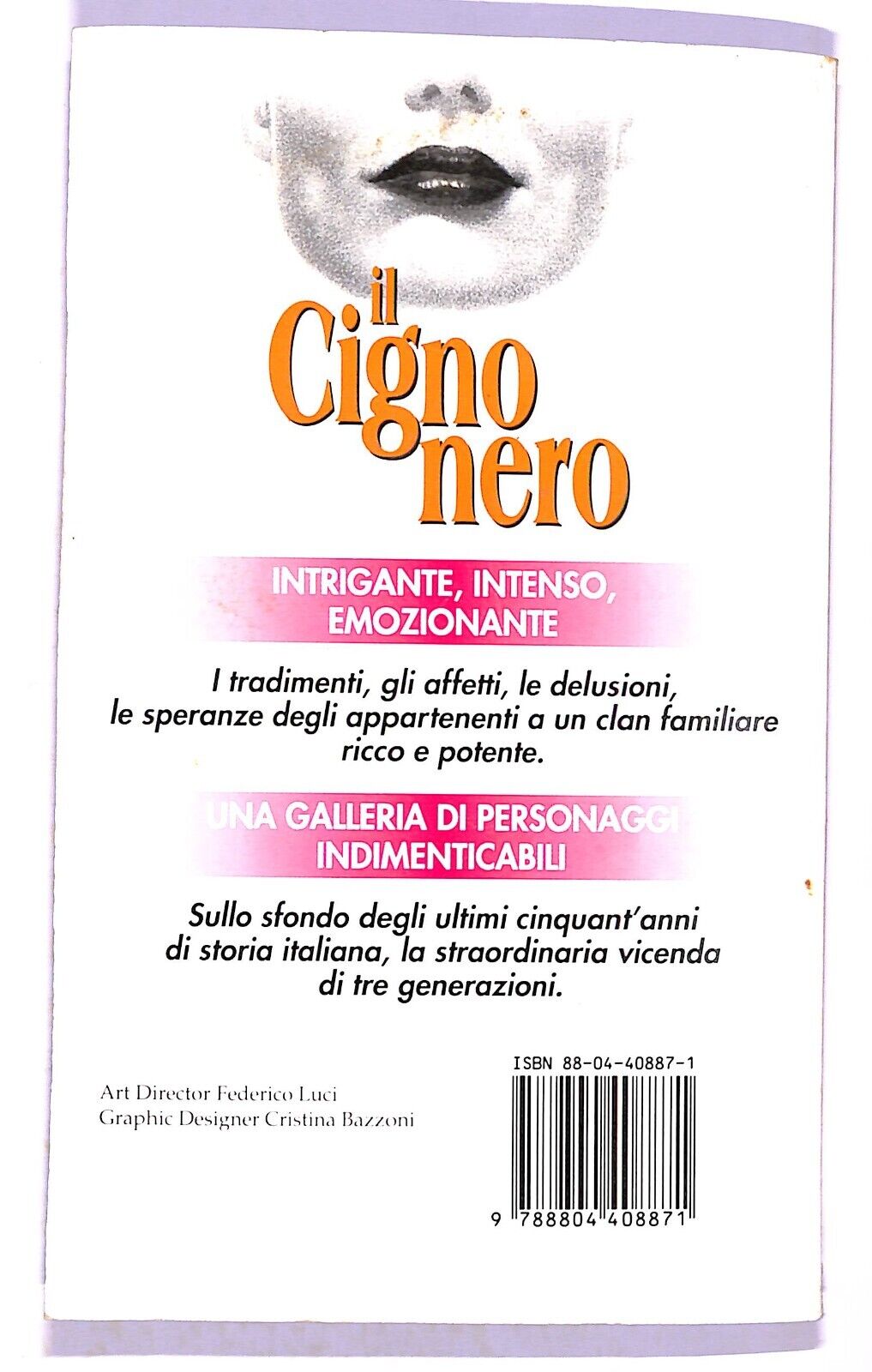 EBOND Il Cigno Nero - Sveva Casati Modignani Libro LI003564